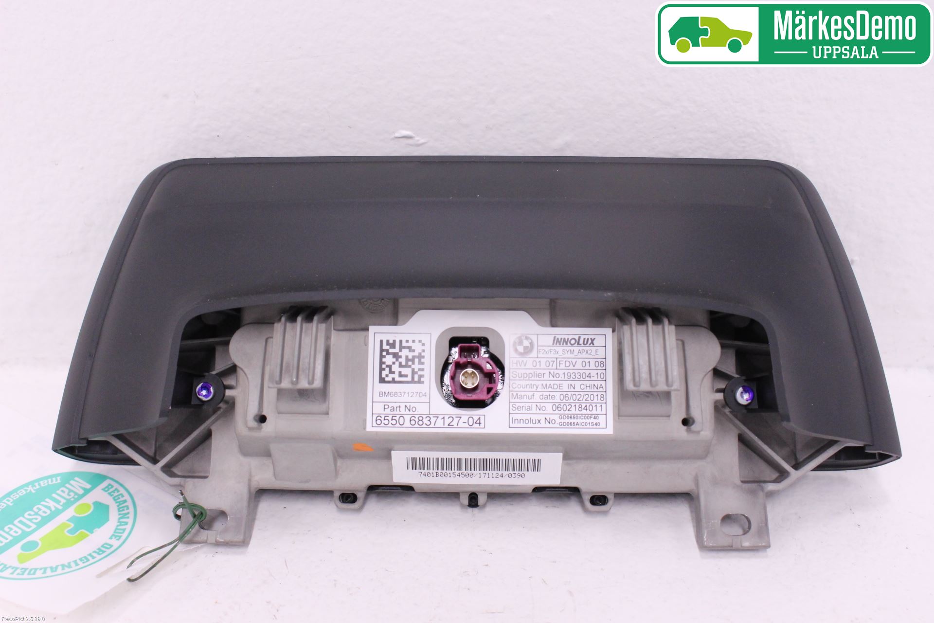 BMW 1 F20/F21 11-19 Multifunktionsdisplay