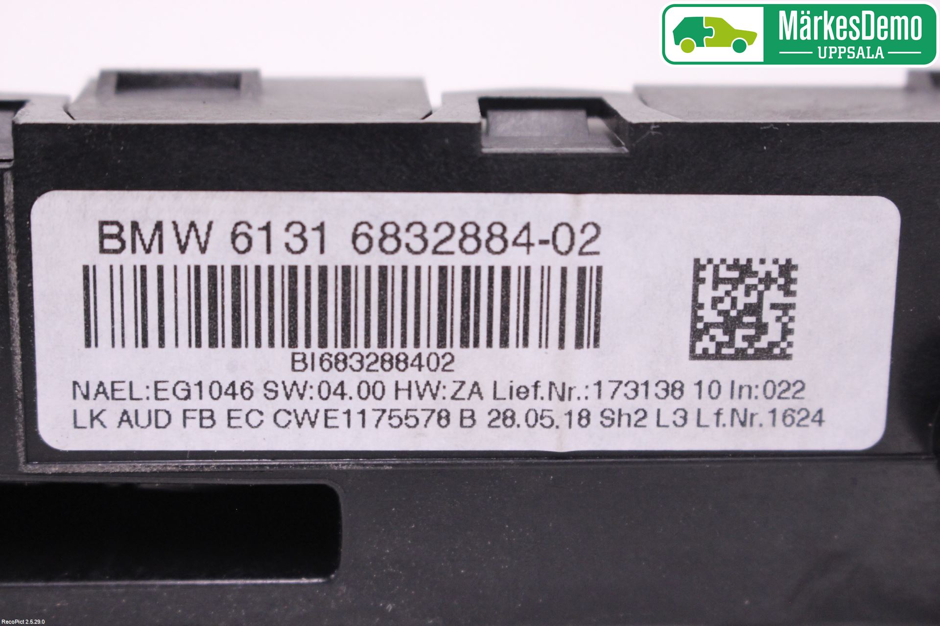 BMW 1 F20/F21 11-19 Cd Radio - Multimediapanel