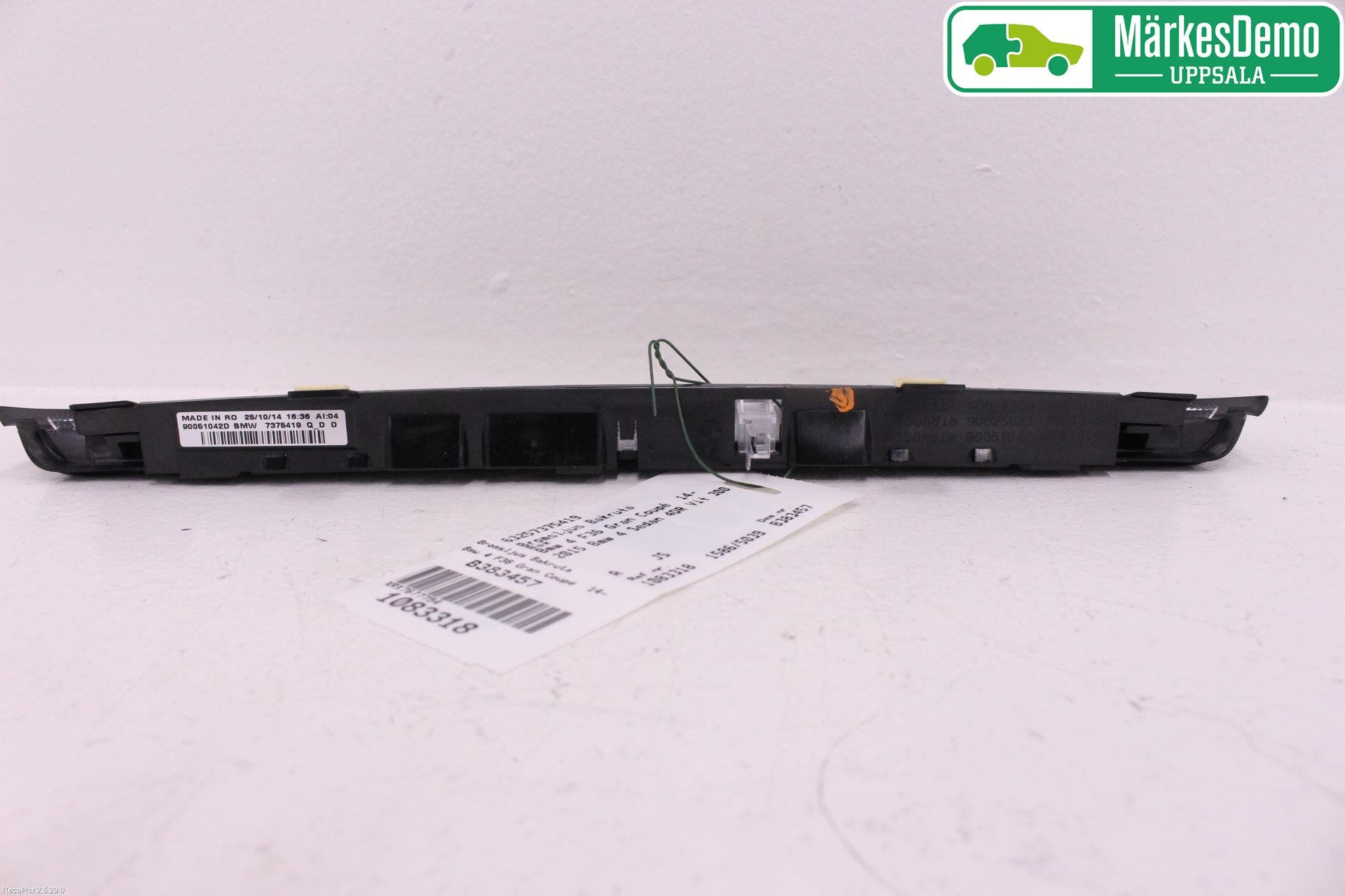 BMW 4 F36 Gran Coupé 14-20 Bromsljus Bakruta