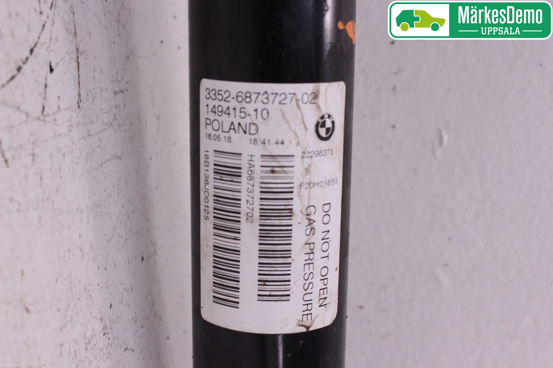 BMW 1 F20/F21 11-19 Stötdämpare Bak