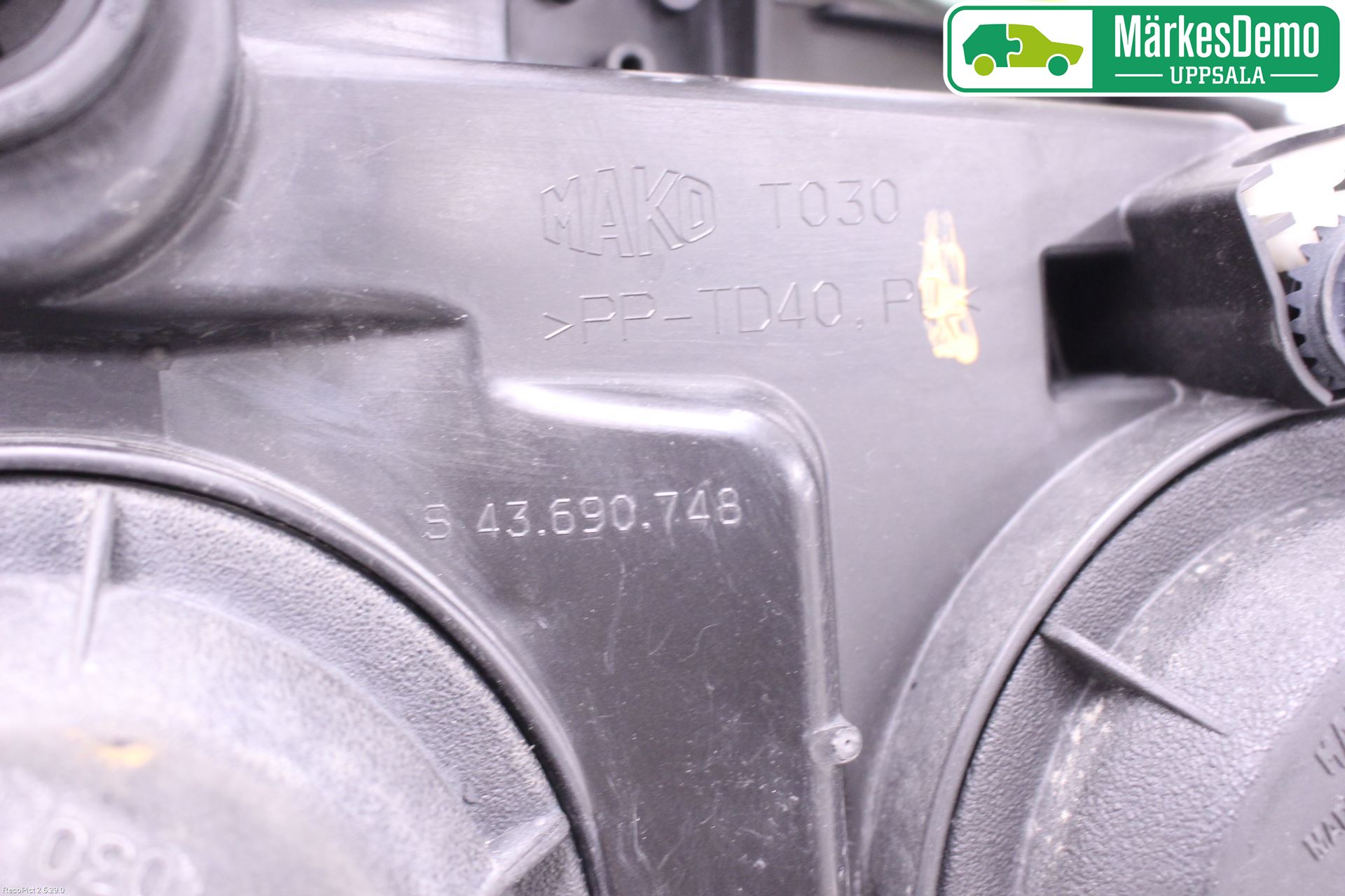 Fiat DOBLO CARGO Strålkastare Vänster