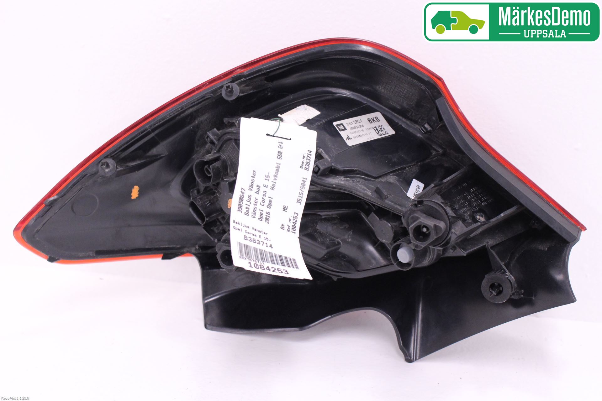 Opel CORSA E 15-19 Bakljus Vänster