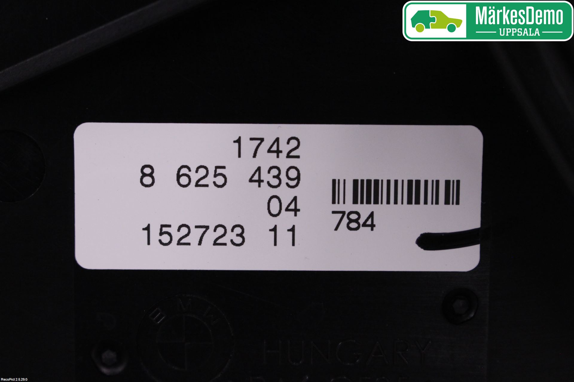 BMW 3 F30/F31/F80 12-19 Kylfläkt El