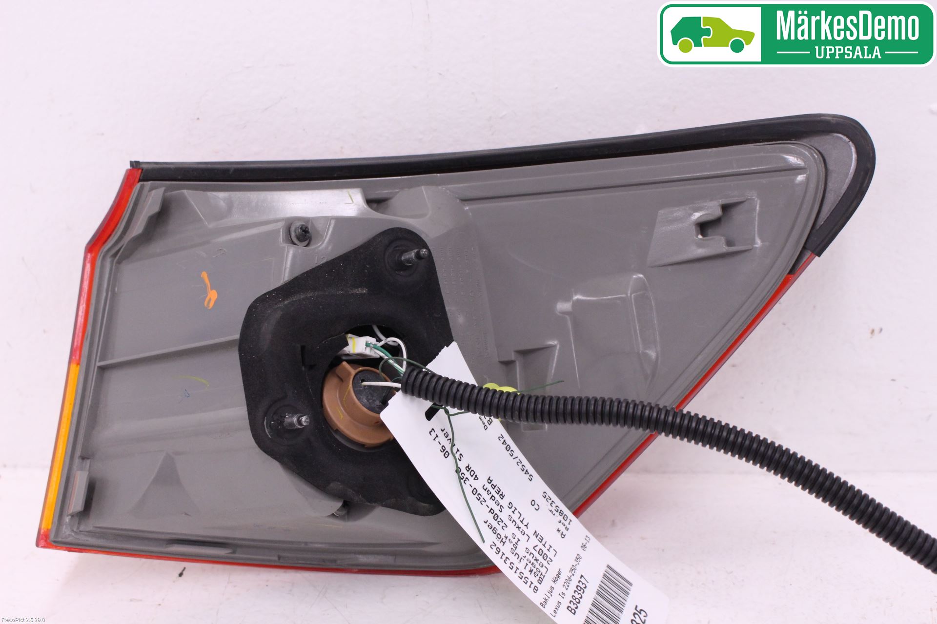 Lexus IS 220d/250/350 06-13 Bakljus Höger