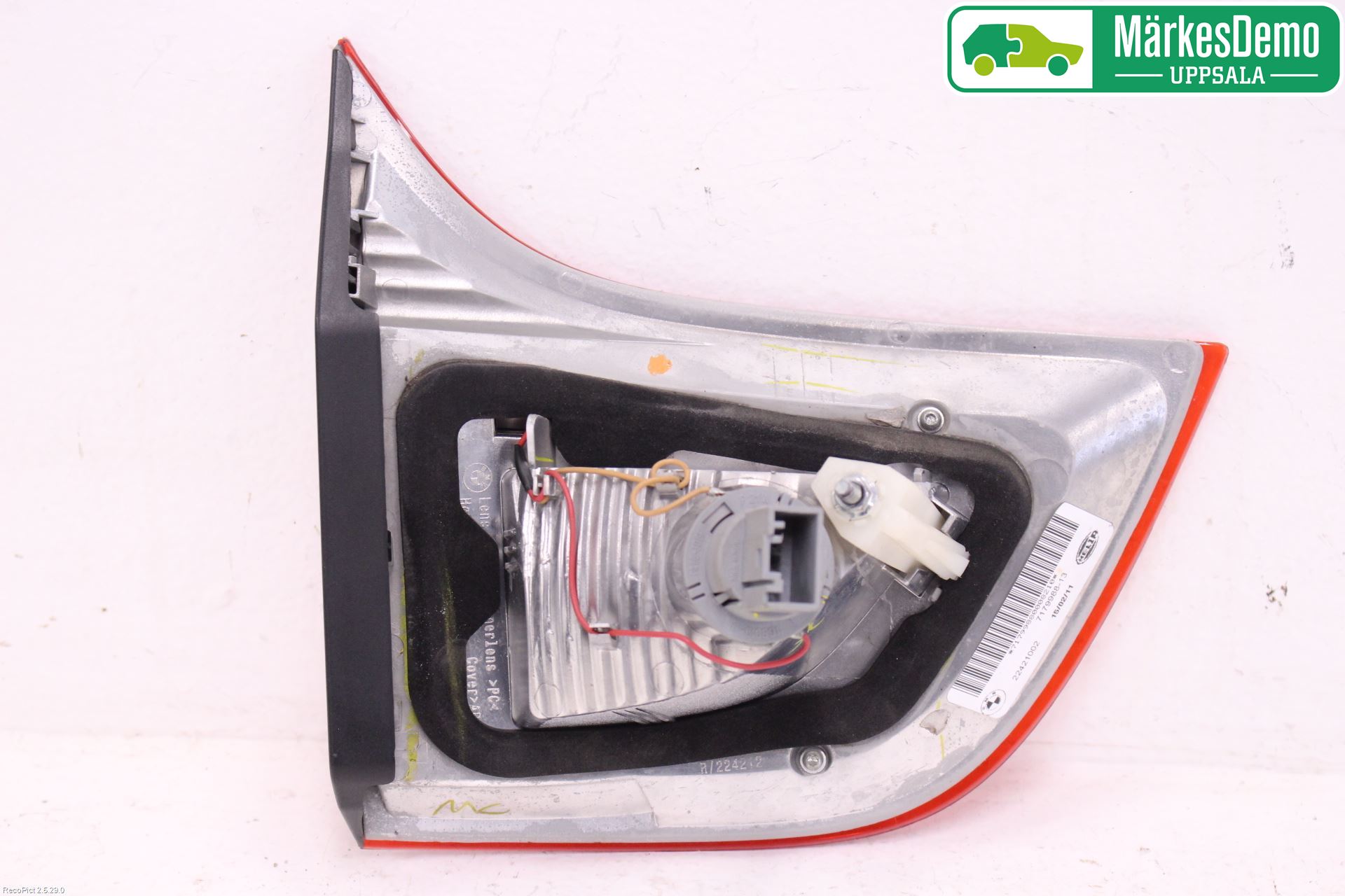 BMW X6 E71/E72   08-14 Bakljus Lucka Hö