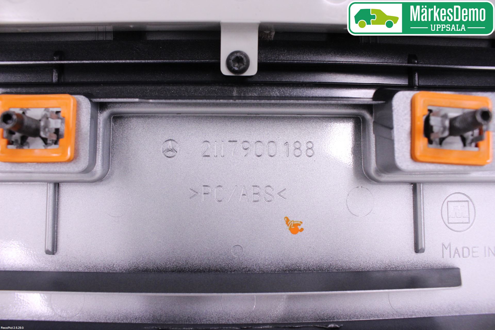 Mercedes-Benz MB E-KLASS (W211) 02-09 Spoiler Baklucka