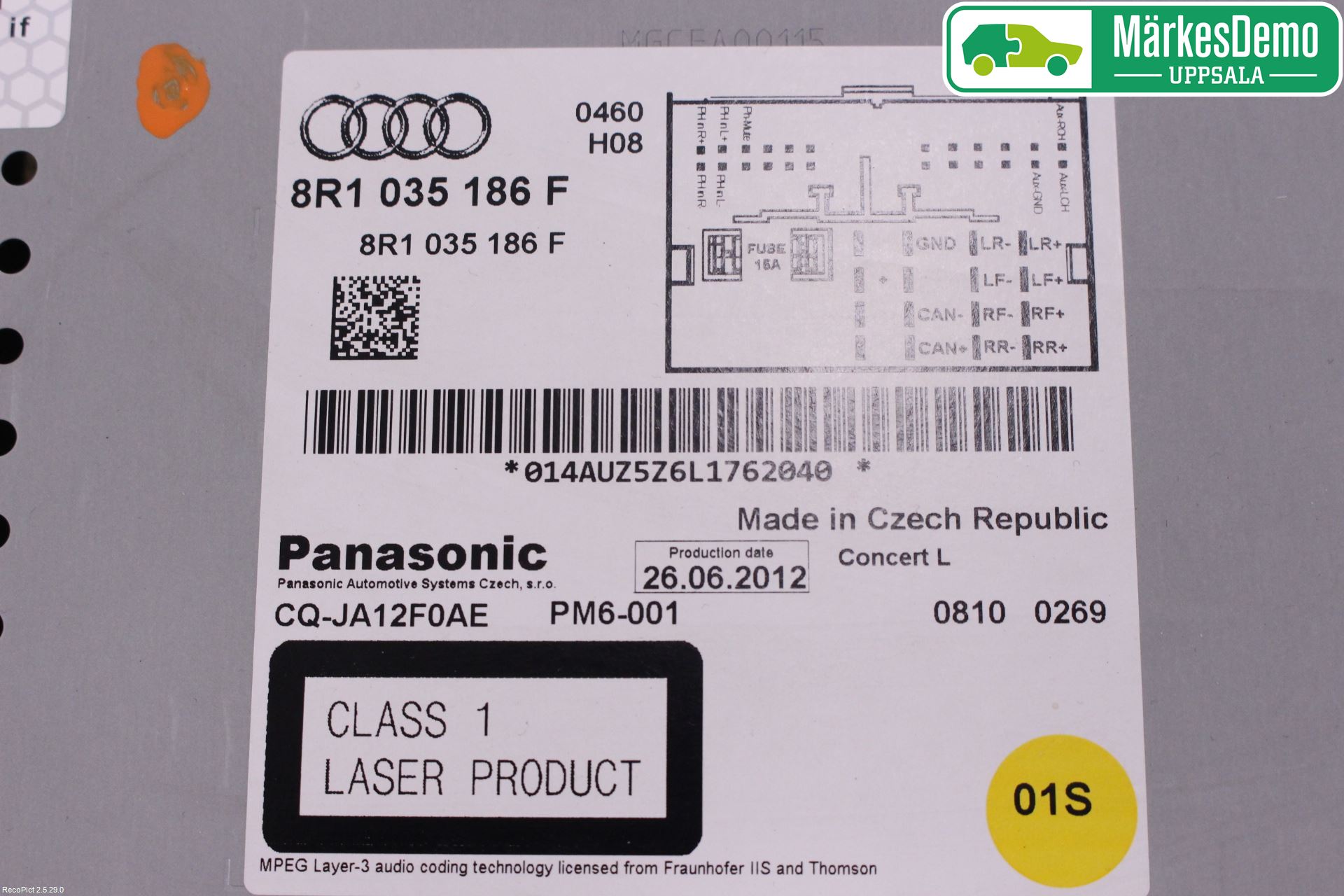 Audi A4 12-15 Gps Navigator