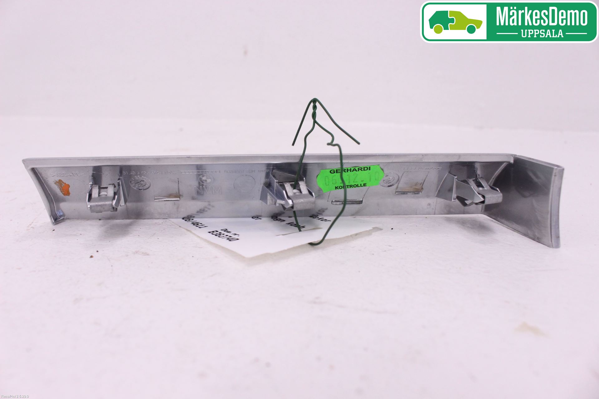 BMW X6 E71/E72   08-14 Instrumentbräda Inlägg-Dekorlist