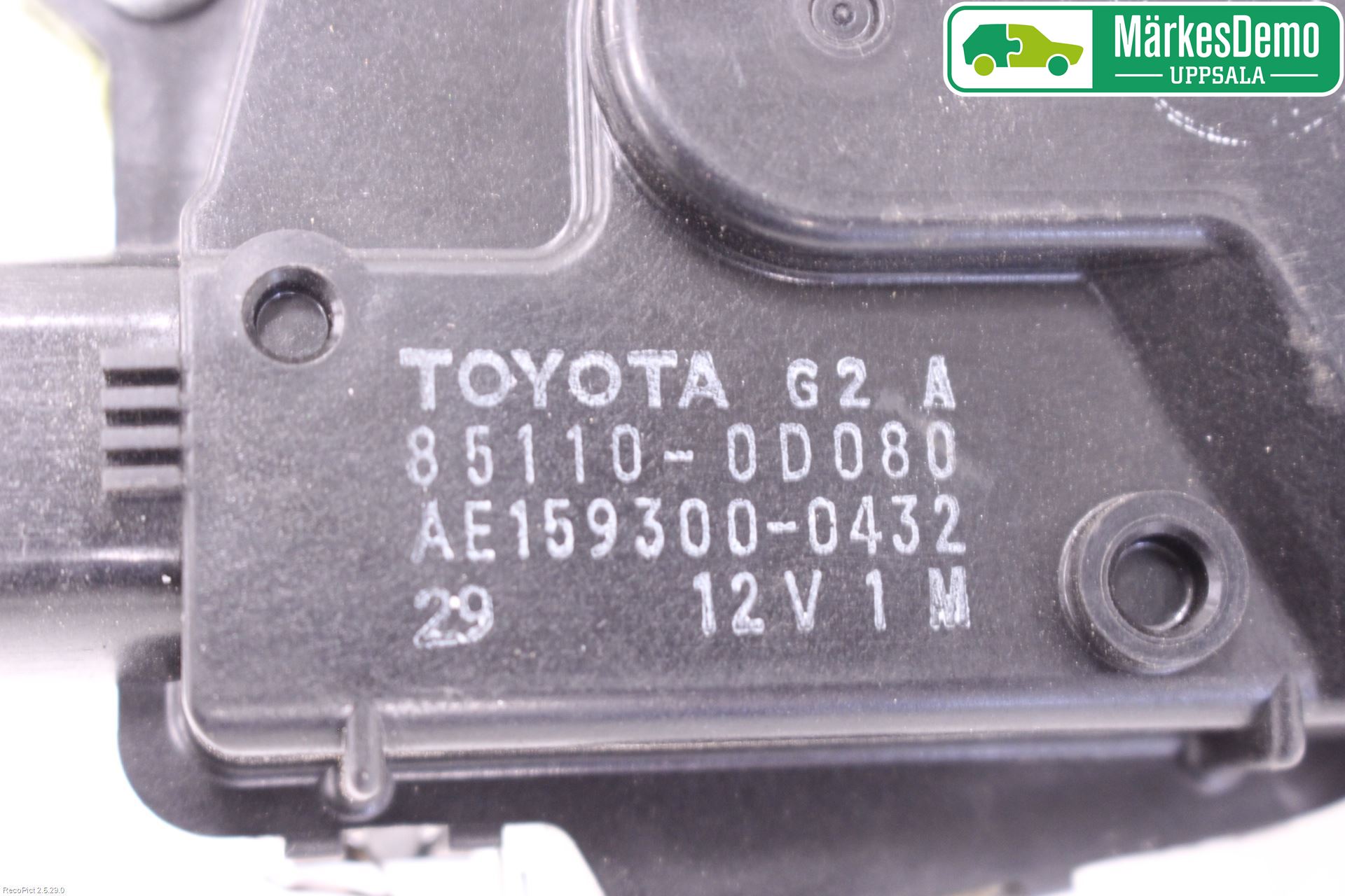 Toyota YARIS XP90 06-11 Torkarmotor Vindruta