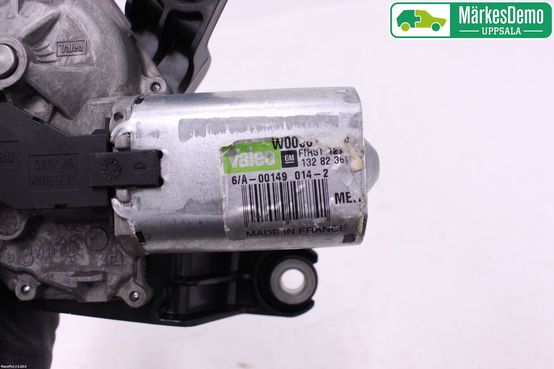 Opel MERIVA B 10-17 Torkarmotor Baklucka
