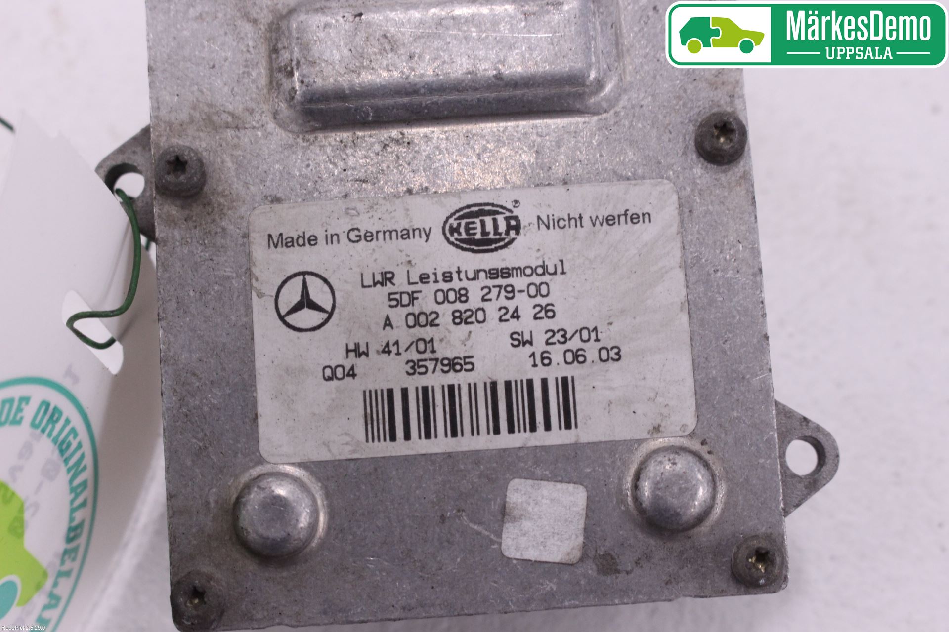 Mercedes-Benz MB E-KLASS (W211) 02-09 Styrenhet Strålkastare