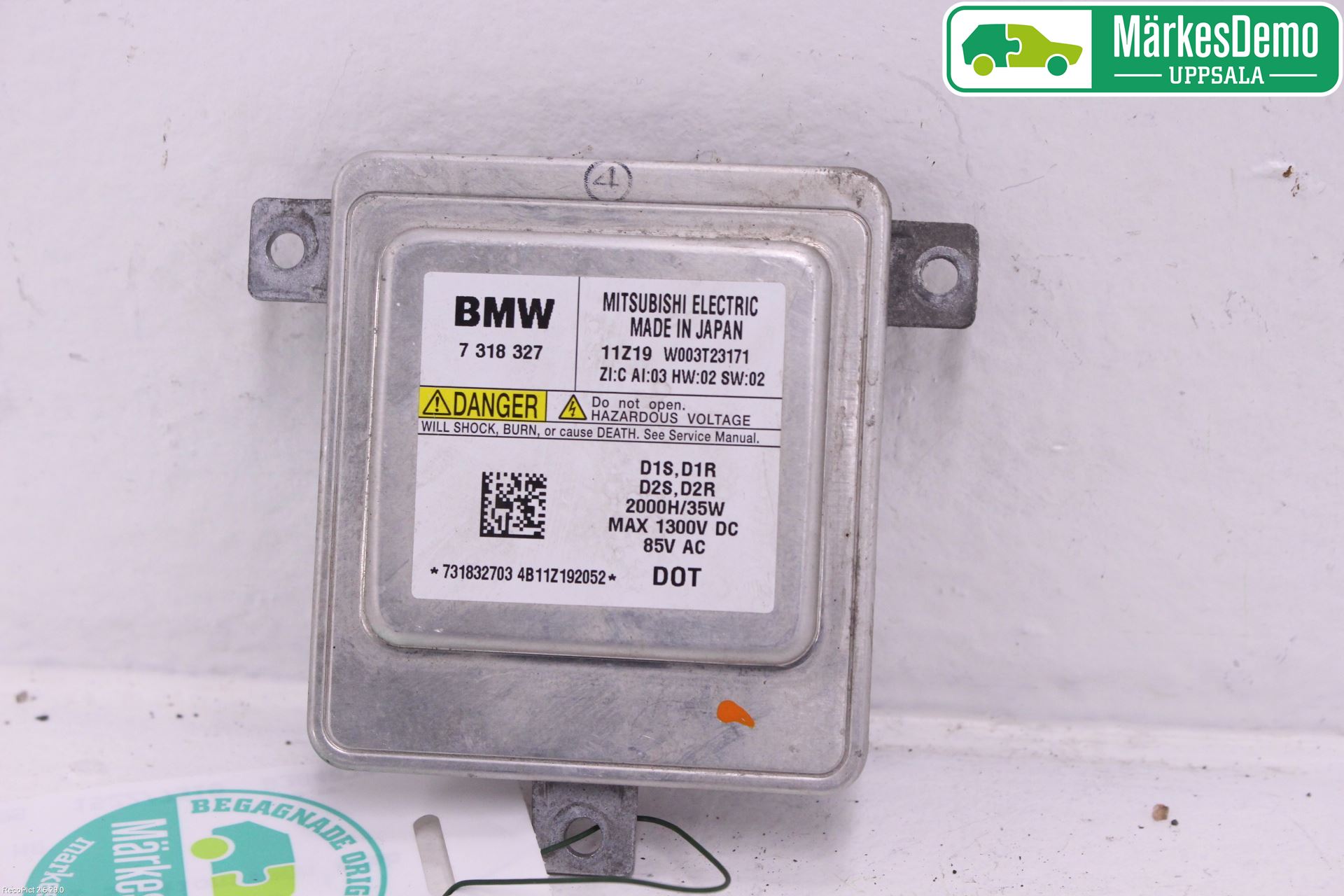 BMW 1 F20/F21 11-19 Styrenhet Strålkastare