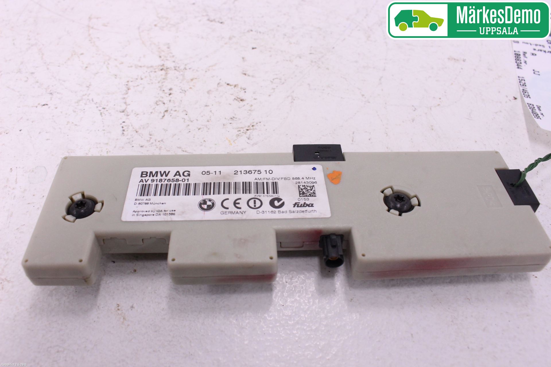 BMW 3 E90/91 SED/TOU 05-12 Antennförstärkare