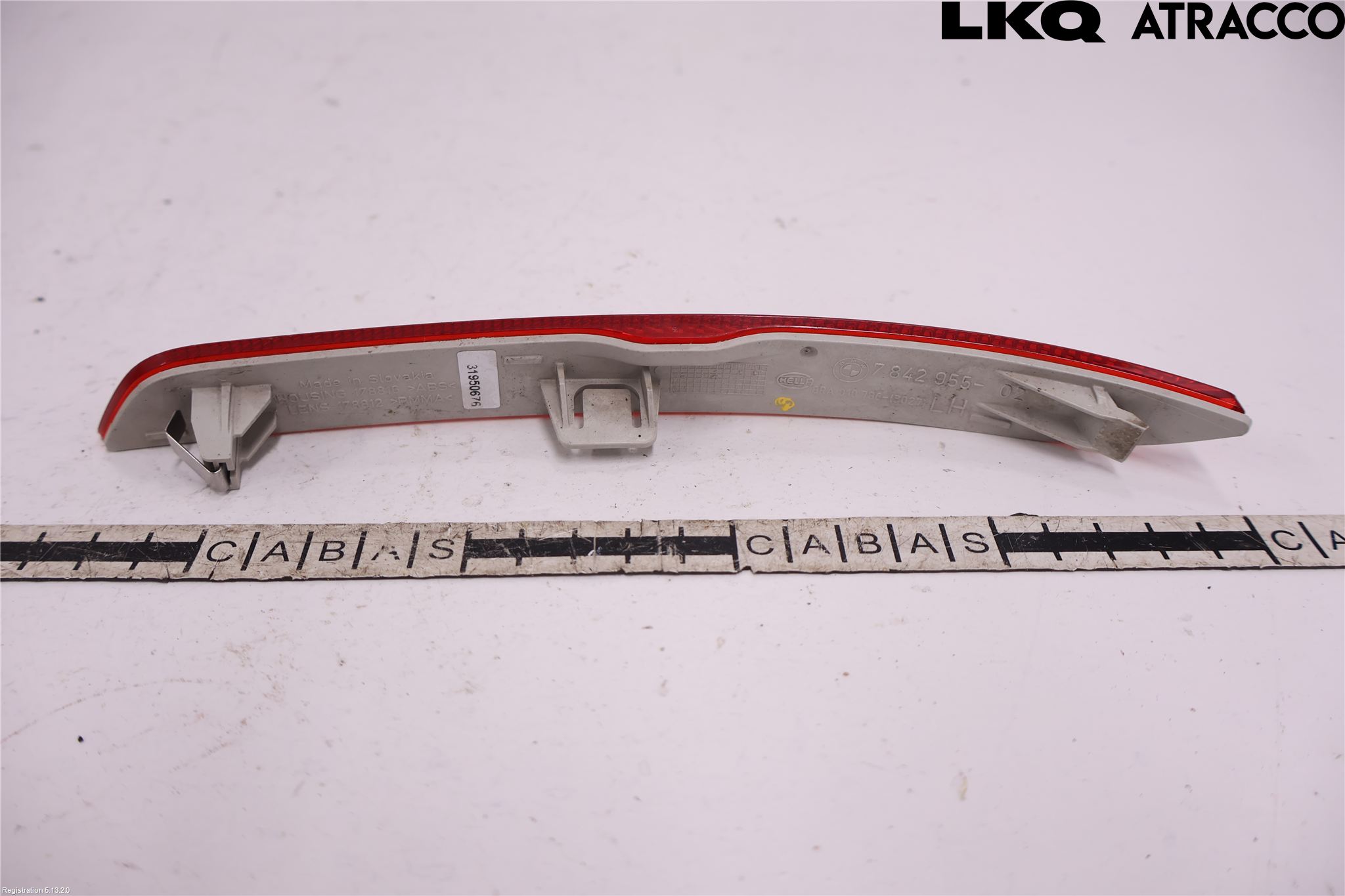 BMW 5 F10/F11/F18 09-17 Dimljus/Reflex Bak
