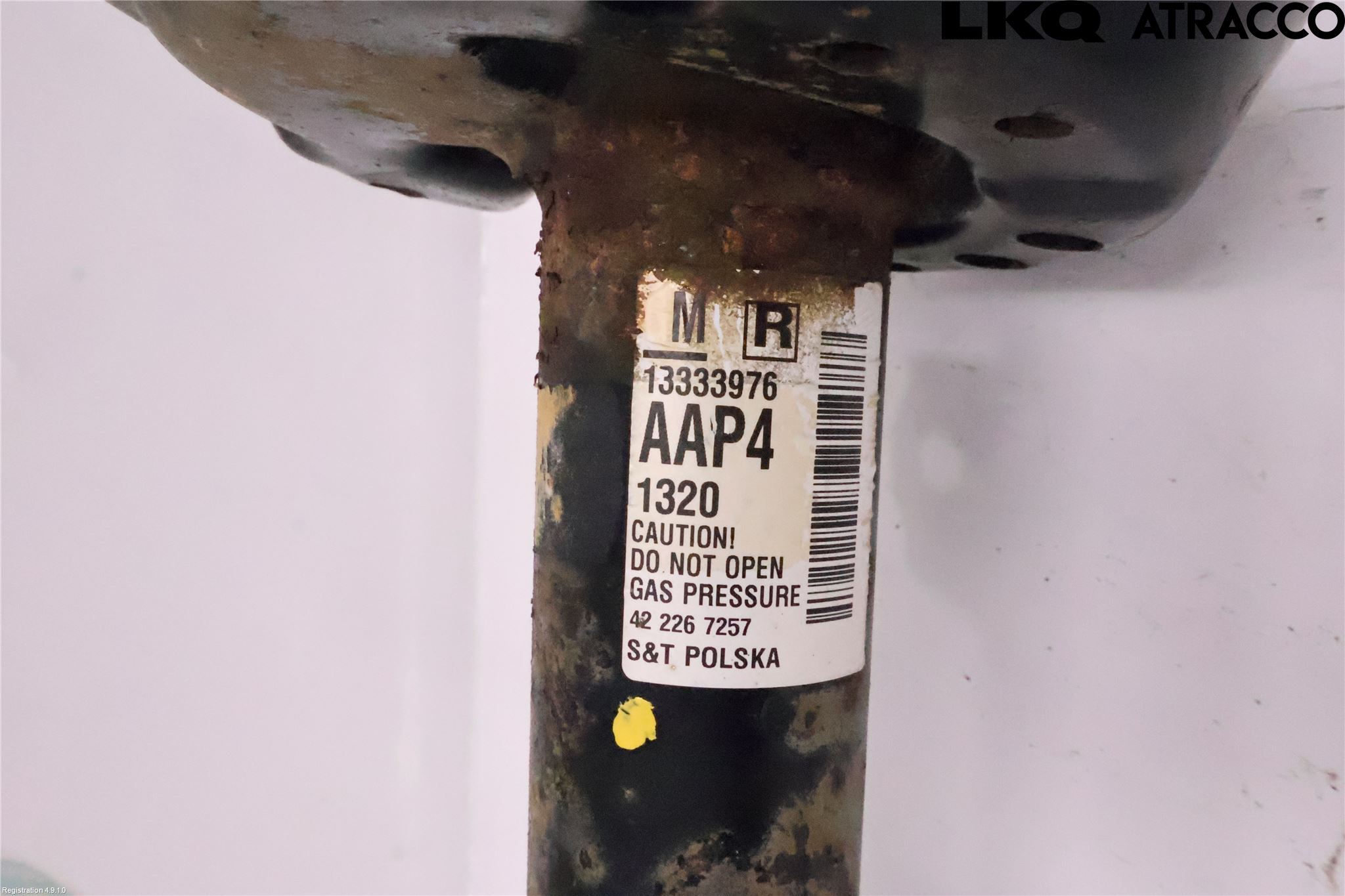 Opel ASTRA J 10-15 Fjäderben Fram Höger