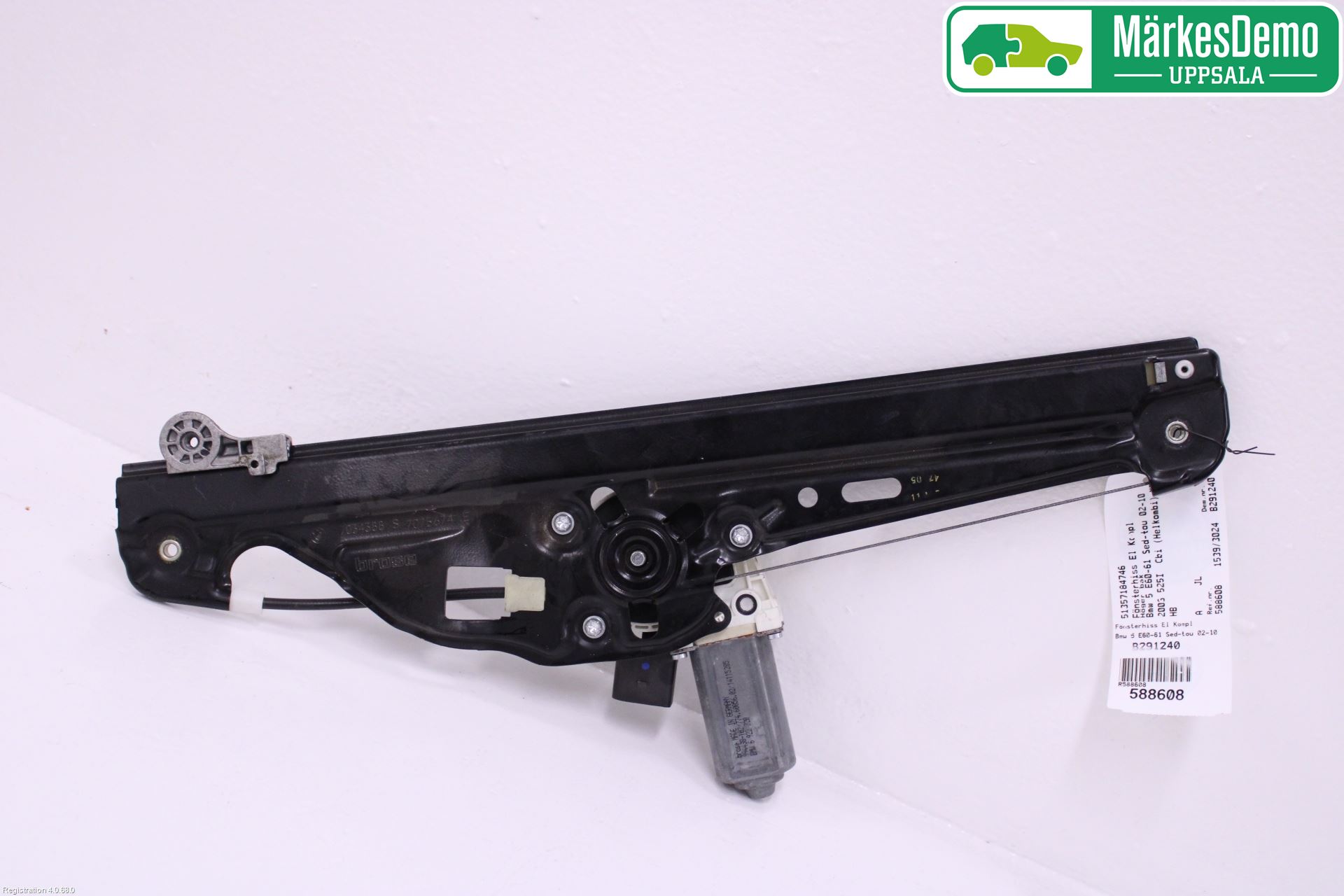 BMW 5 E60/61 Sed/Tou 02-10 Fönsterhiss El Kompl