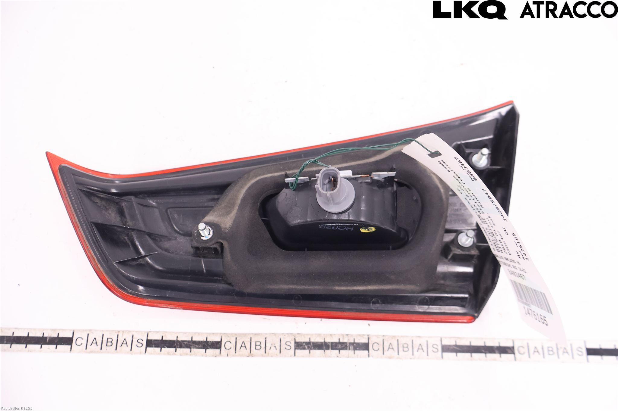 Mitsubishi ASX 10-22 Bakljus Lucka Vä
