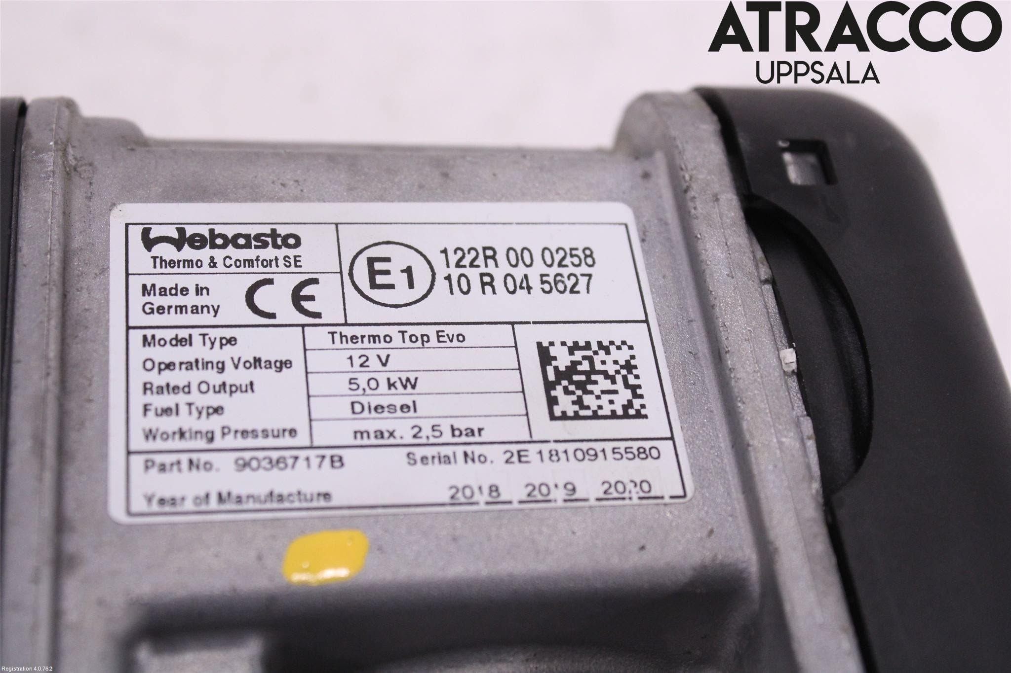 Ford TRANSIT/TOURNEO CONNECT 13-22 Dieselvärmare