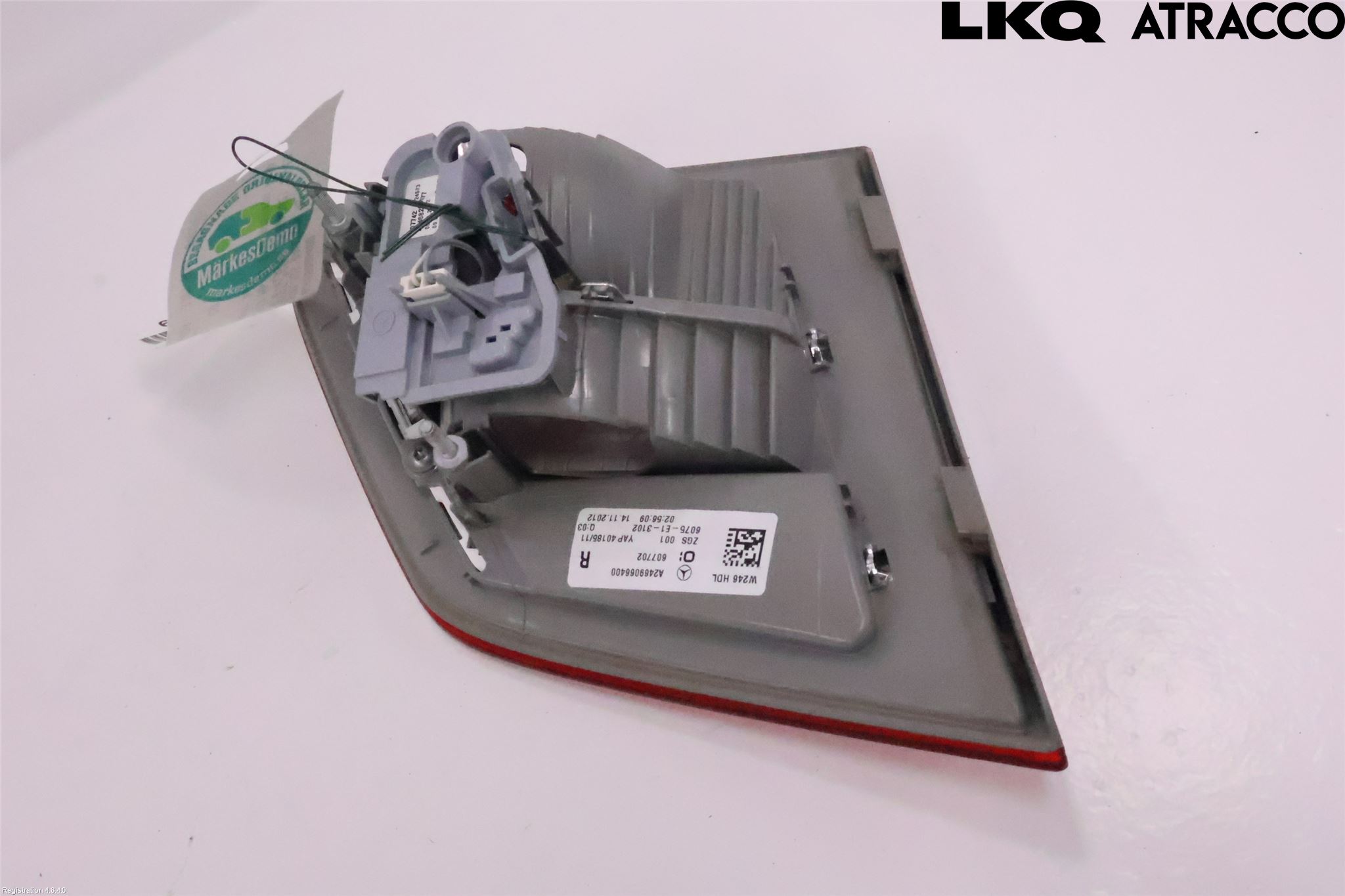 Mercedes-Benz MB B-KLASS (W246/W242) 12-19 Bakljus Lucka Hö
