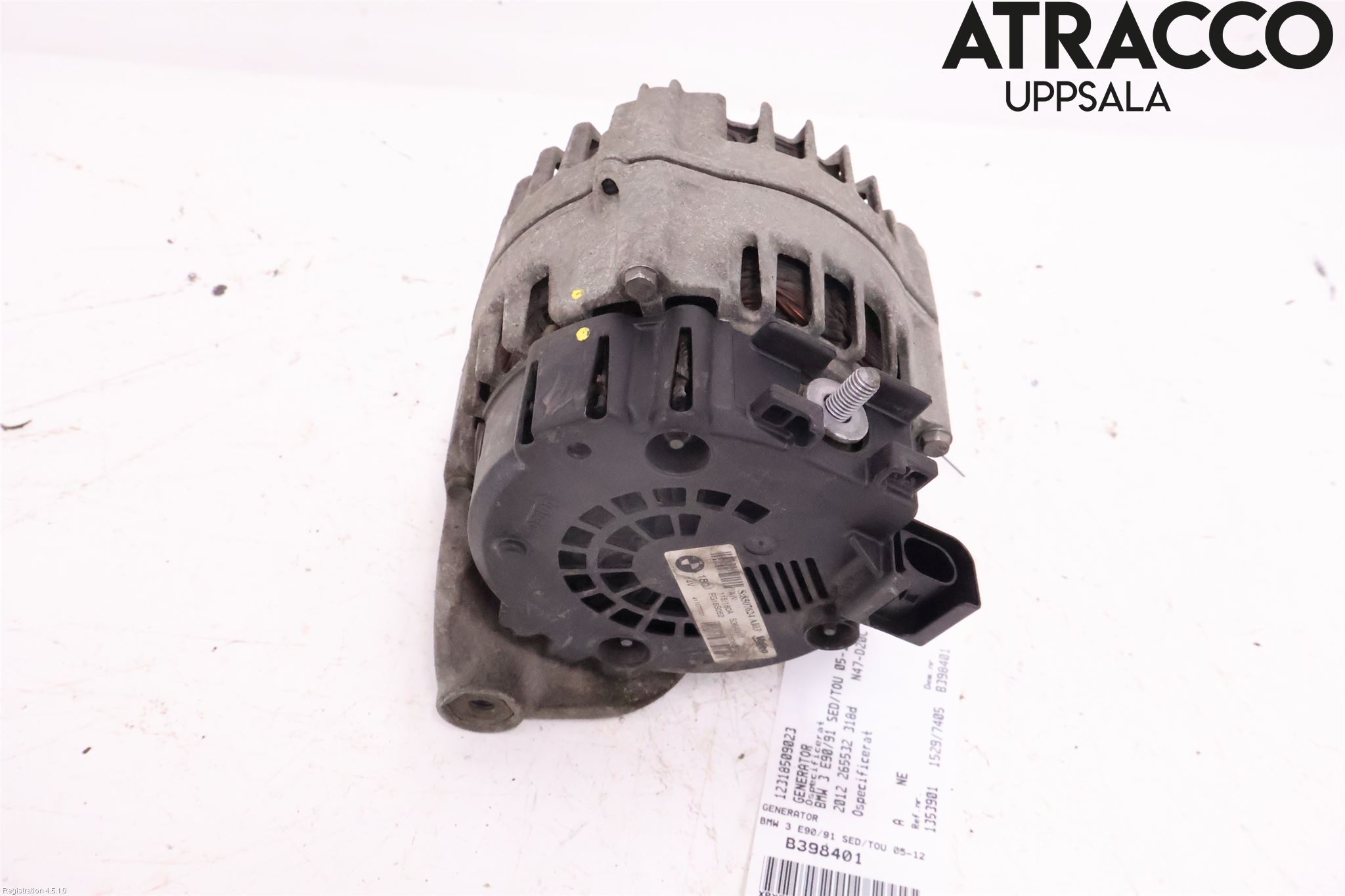 BMW 3 E90/91 SED/TOU 05-12 Generator
