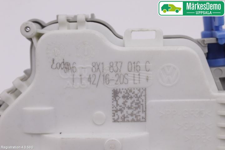 Audi A3/S3 8V 13-20 Låskista-Dörrlås