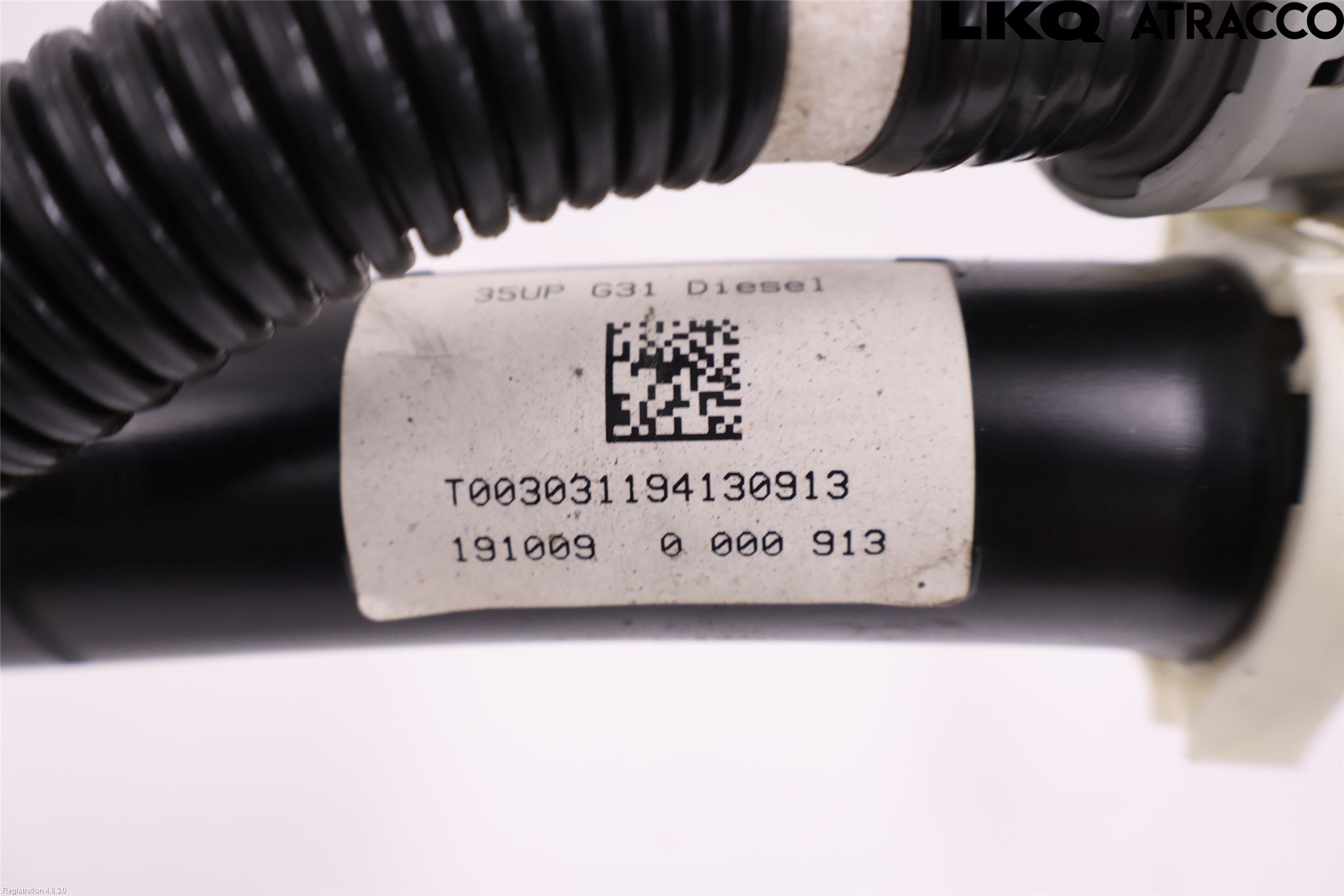 BMW 5 G30/G31/F90 17-23 Bränslepåfyllnrör-Slang