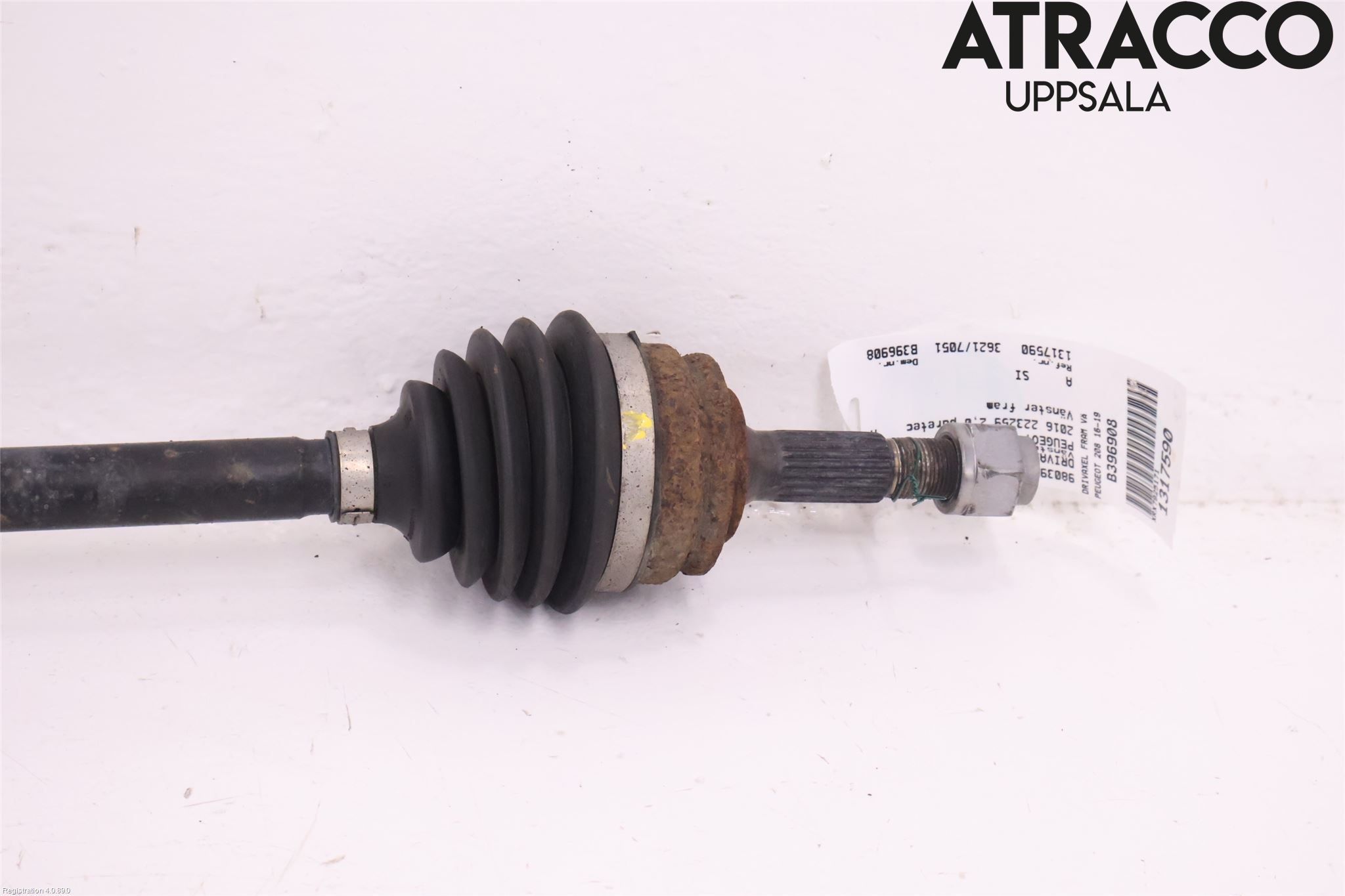Peugeot PEUGOT 208 16-19 Drivaxel Fram Vänster