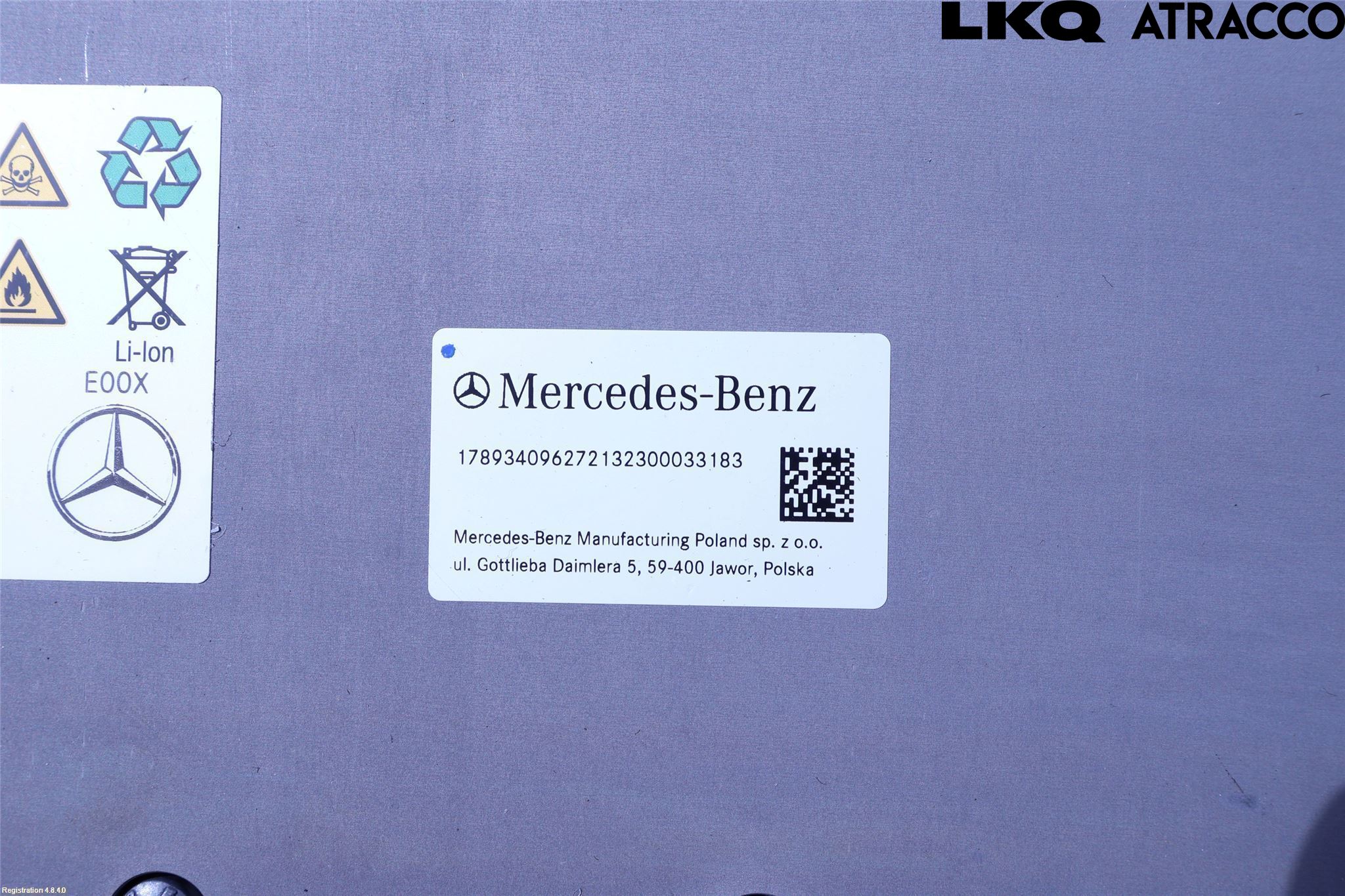 Mercedes-Benz MB C-KLASS (W206) 21- Batteri Högspänning