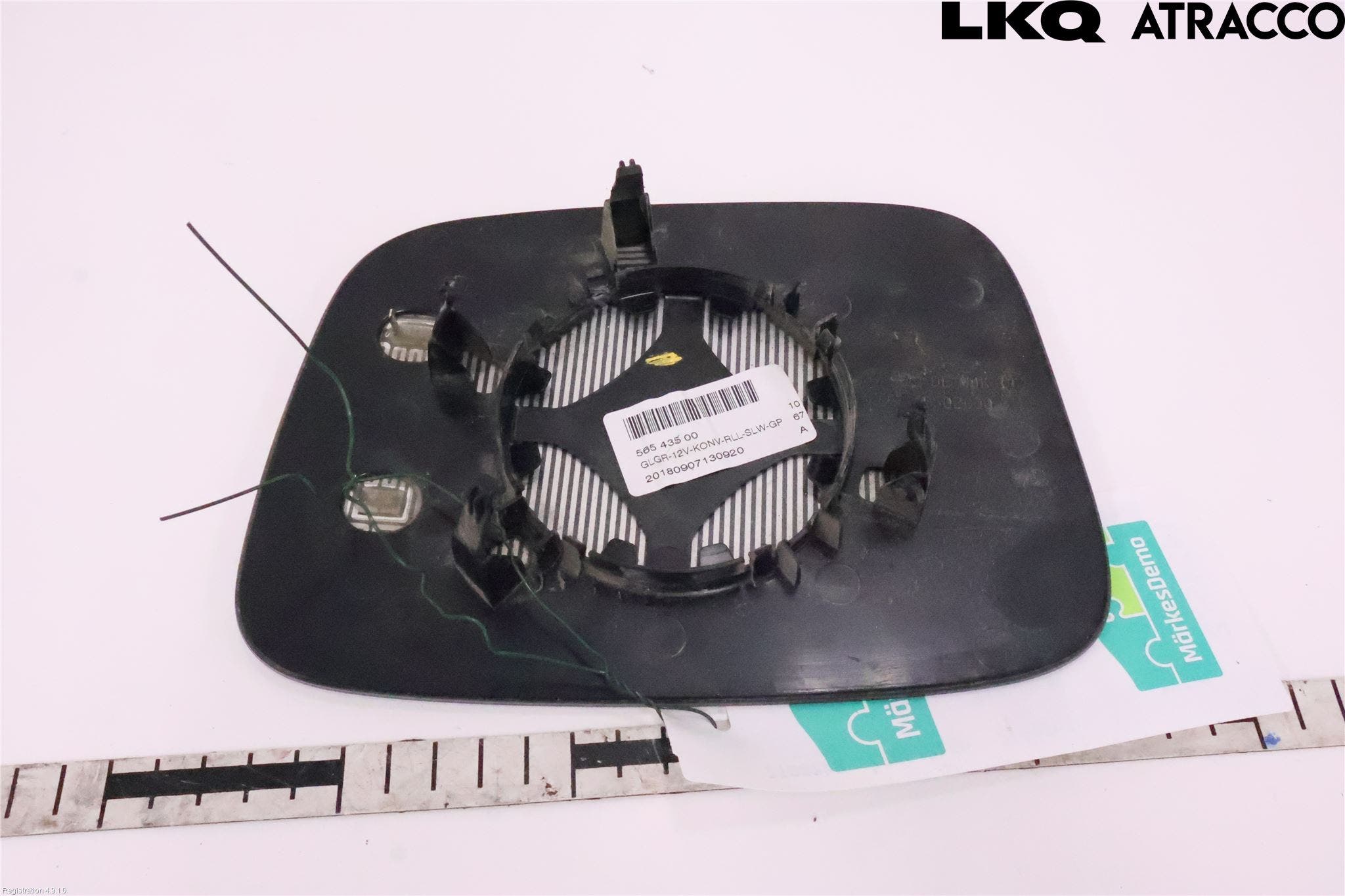 Volkswagen VW CADDY 16-20 Spegelglas Vä