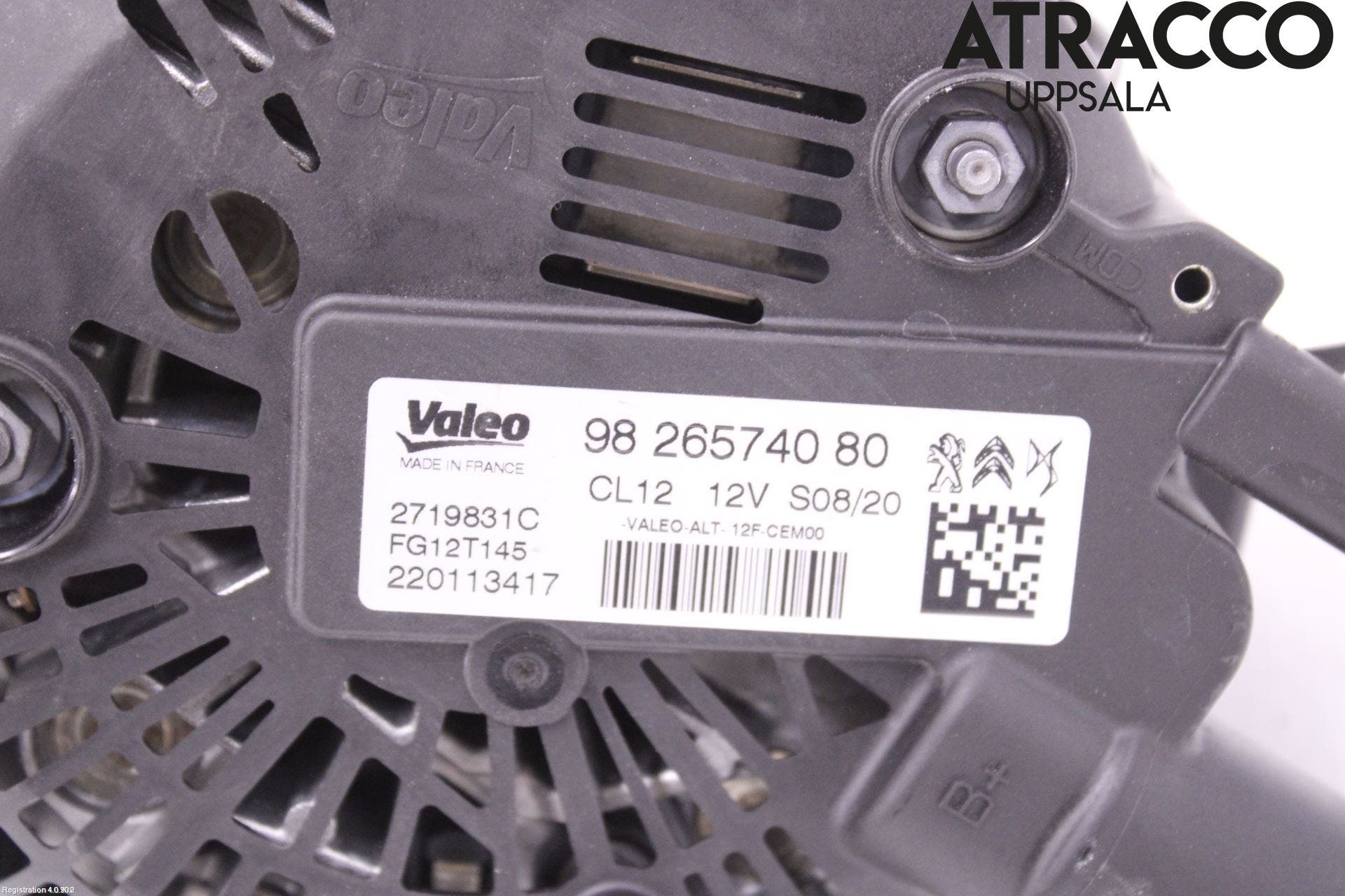 Opel CORSA F, CORSA-E 20- Generator