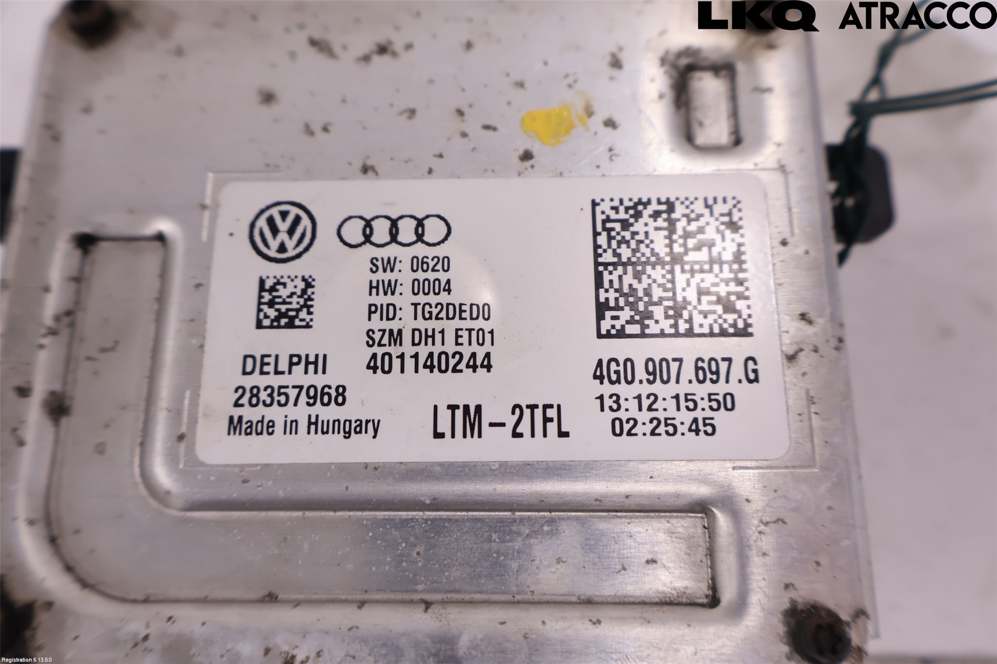 Volkswagen VW CADDY 16-20 Styrenhet Strålkastare