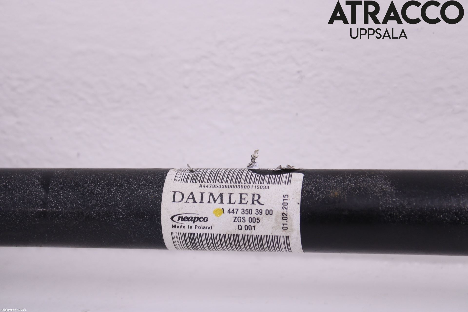 Mercedes-Benz MB VITO/V-KLASS (W640,W447,W448) 14- Drivaxel Bak Vänster