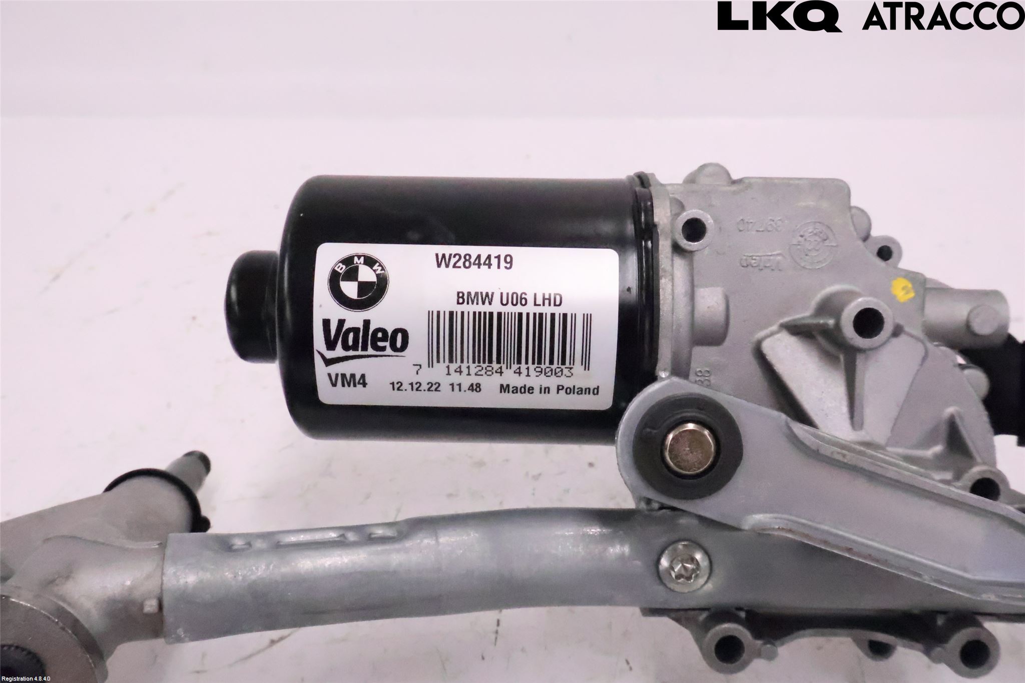 BMW 2 U06 Active Tourer 22- Torkarmekanism Vindruta