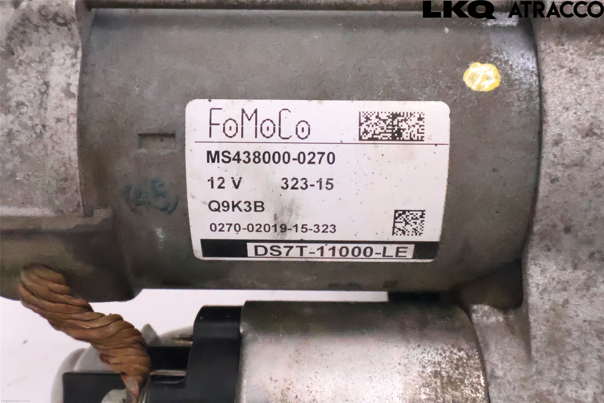 Ford KUGA 13-16 Startmotor Diesel