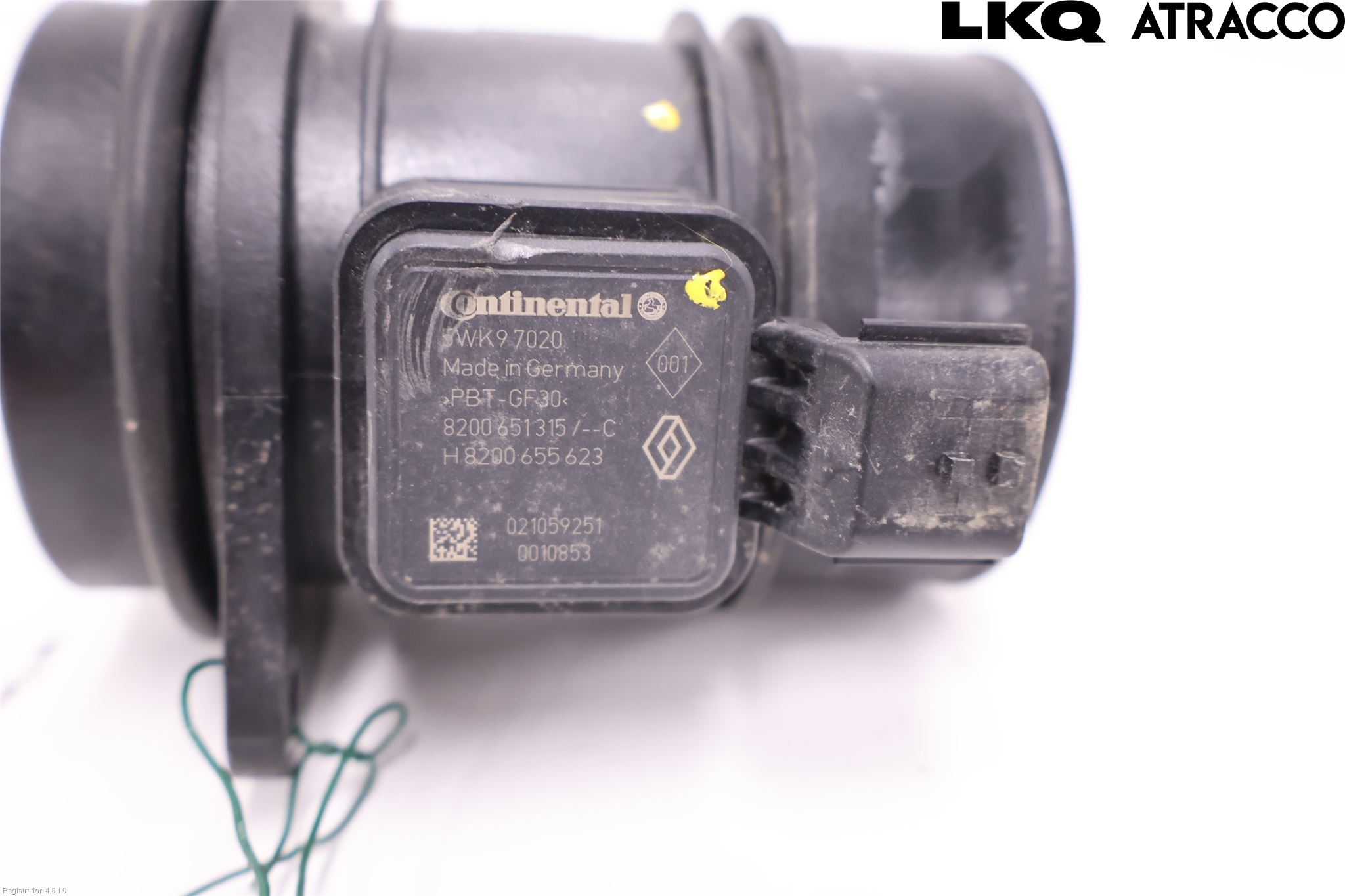 Renault KANGOO II 15-21 Injluftmassamätare