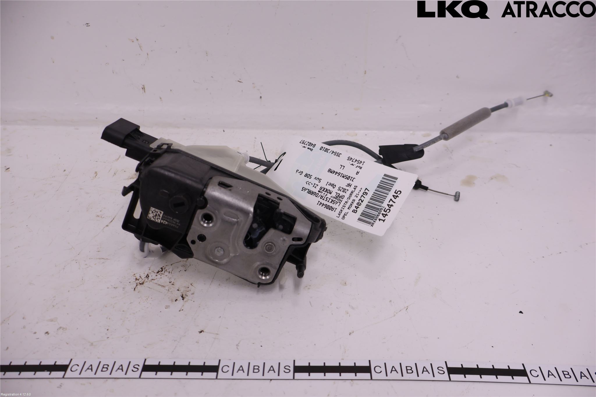 Opel MOKKA 21- Låskista-Dörrlås