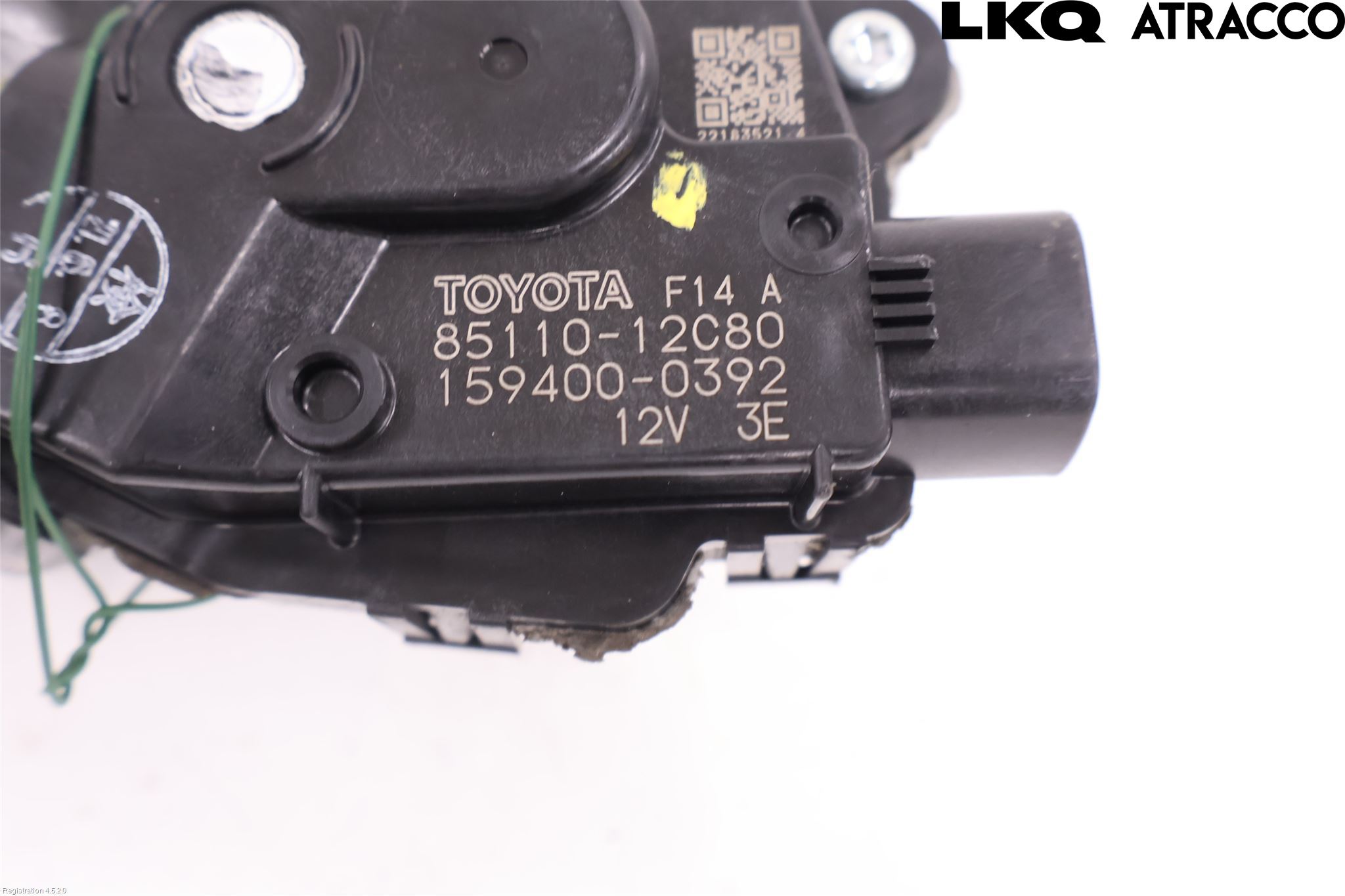 Toyota COROLLA 19- Torkarmotor Vindruta