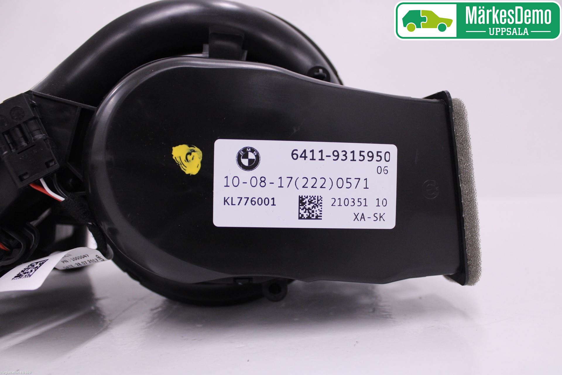 BMW 5 G30/G31/F90 17-23 Värmefläkt