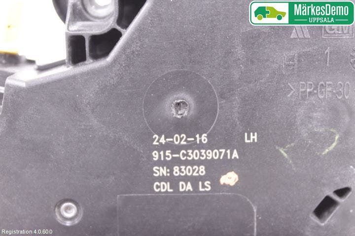 Opel ASTRA K 16-22 Låskista-Dörrlås