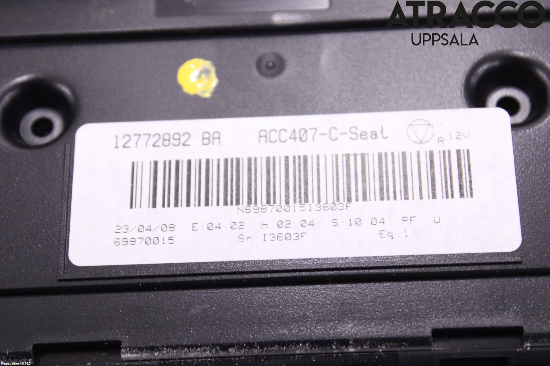 Saab 9-3 VER2/VER3 08-15 Ac Styrenhet Ac Manöveren