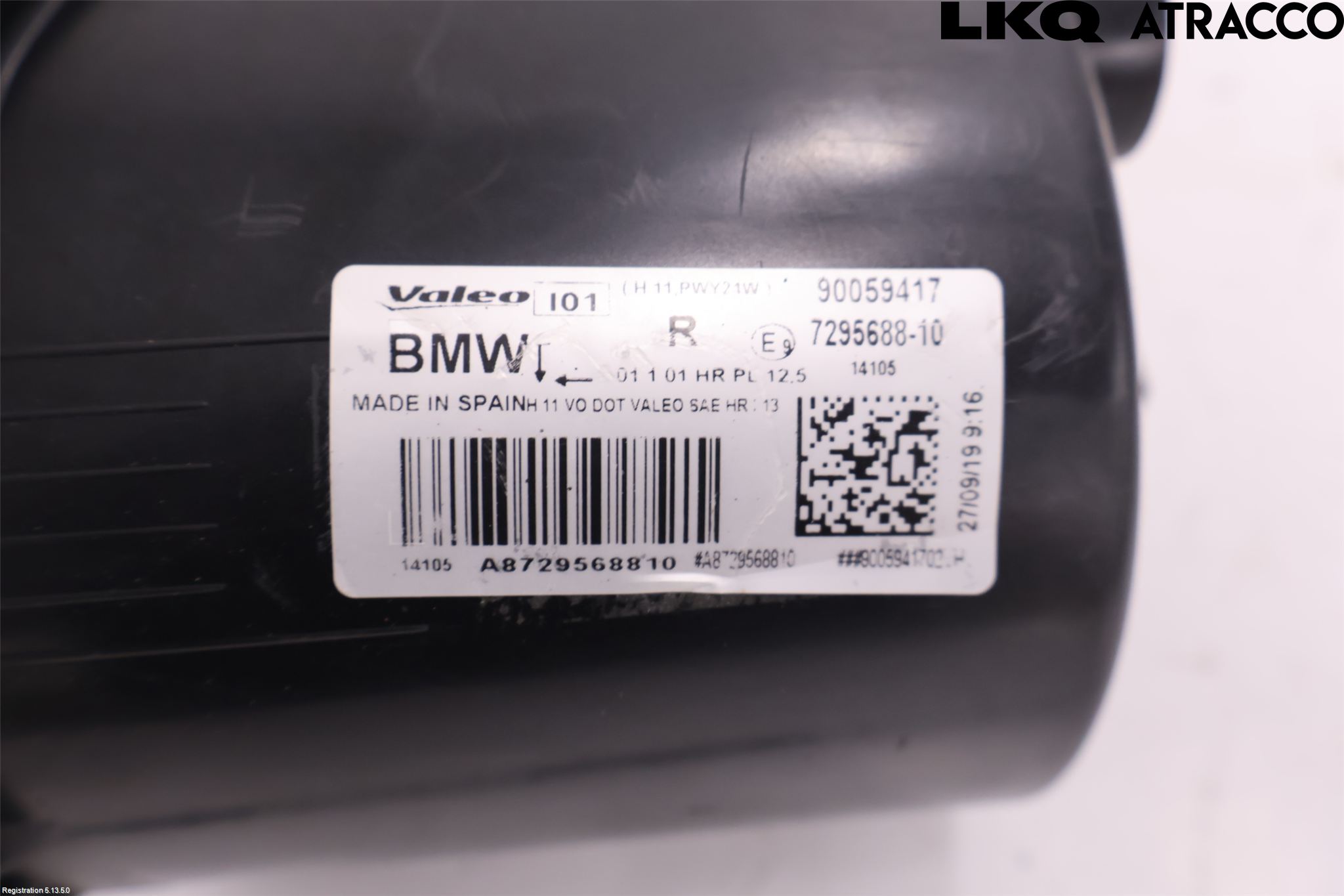 BMW i3 I01 13-22 Dimljus-Varselljus Fram