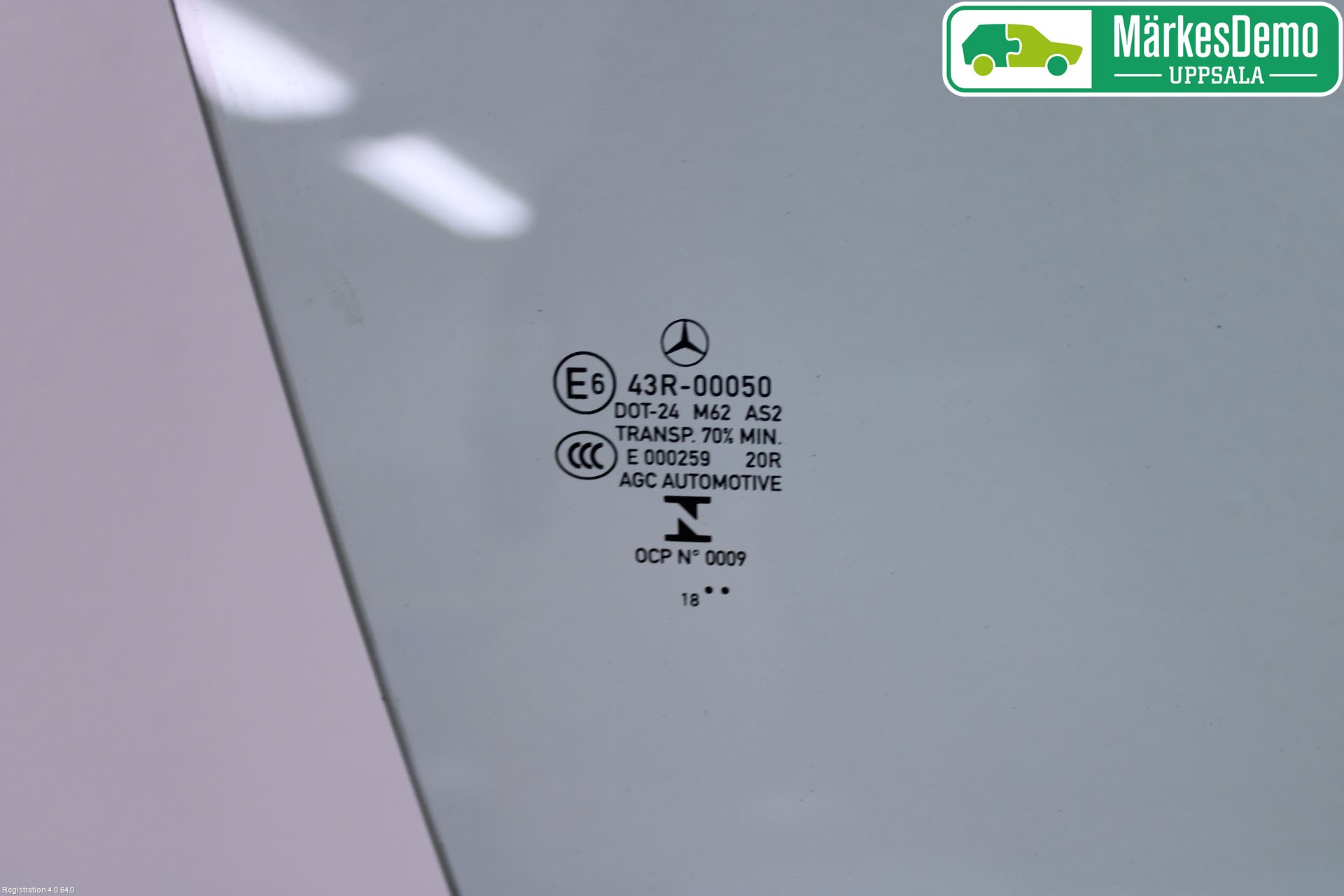 Mercedes-Benz MB E-KLASS (W213) 16-23 Dörruta 2D Höger