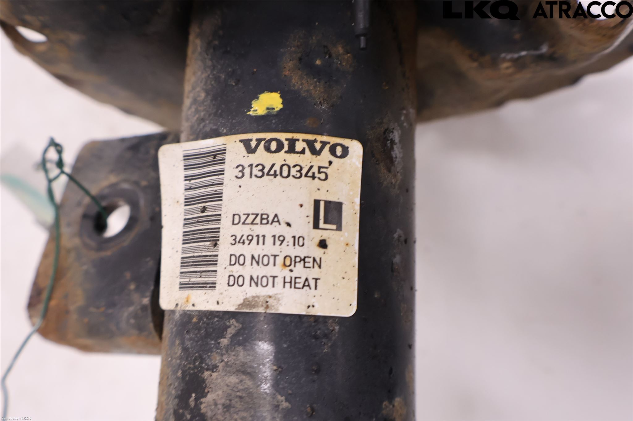 Volvo V70 08-13 Fjäderben Fram Vänster