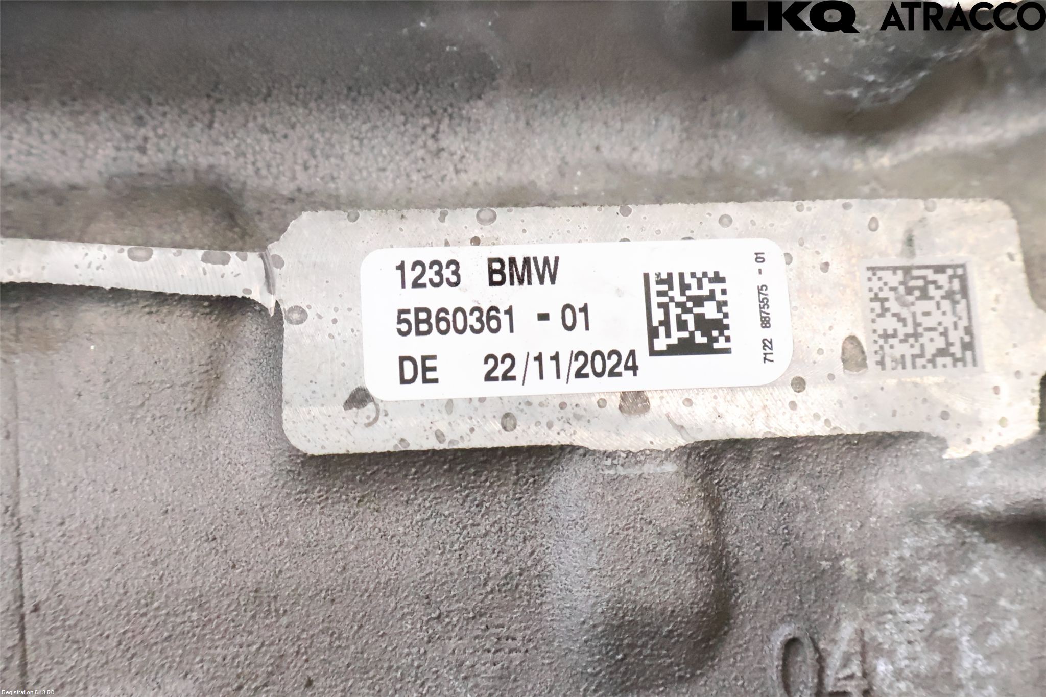 BMW X1/iX1 U11 23- Motor Elektrisk Bak