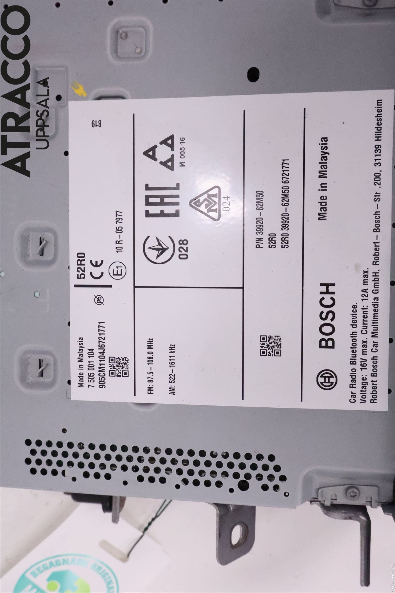 Suzuki SX4 S-CROSS 14-21 Bildskärm