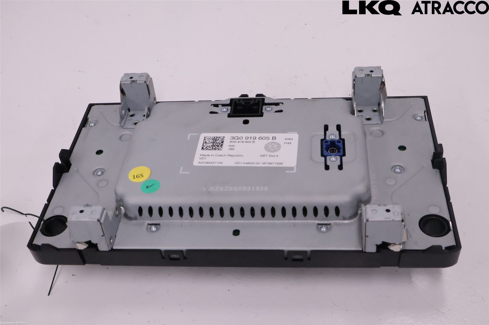 Volkswagen VW GOLF / E-GOLF VII 13-20 Multifunktionsdisplay