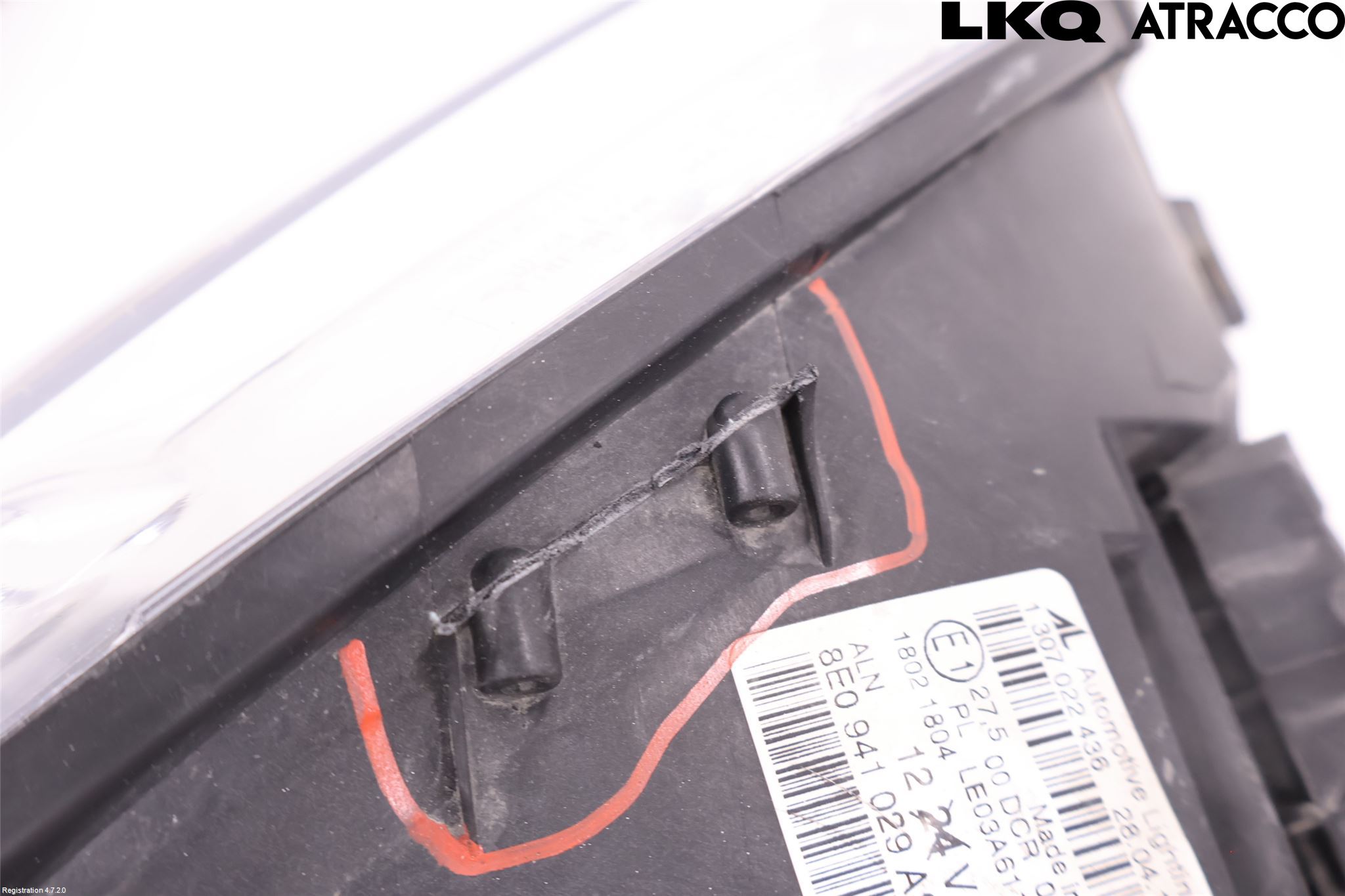 Audi A4/S4 05-07 Strålkastare Vänster