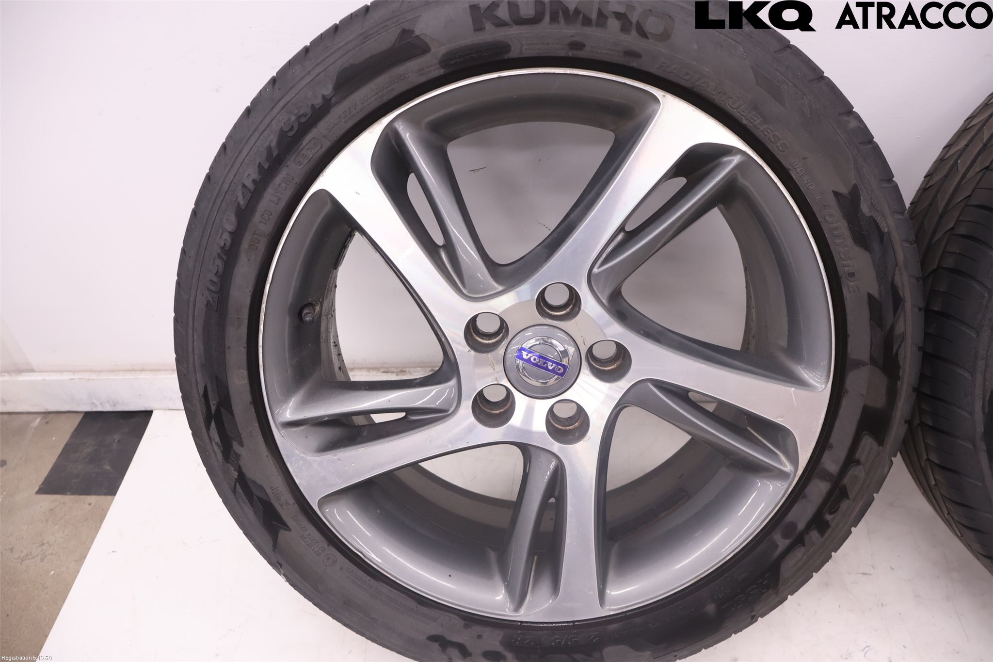 Volvo V50 08-12 Sommardäck Alumfälg 4St
