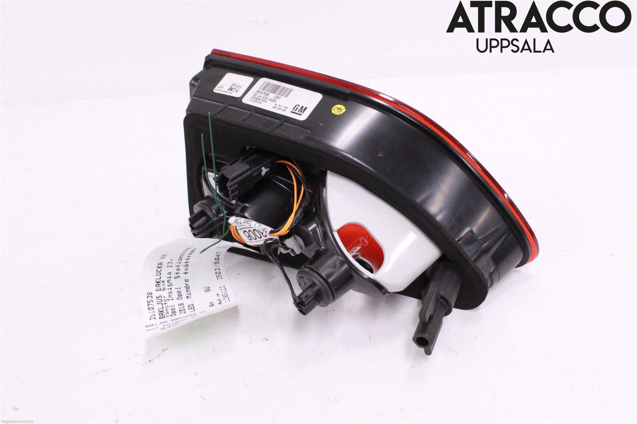 Opel INSIGNIA 17- Bakljus Lucka Vä