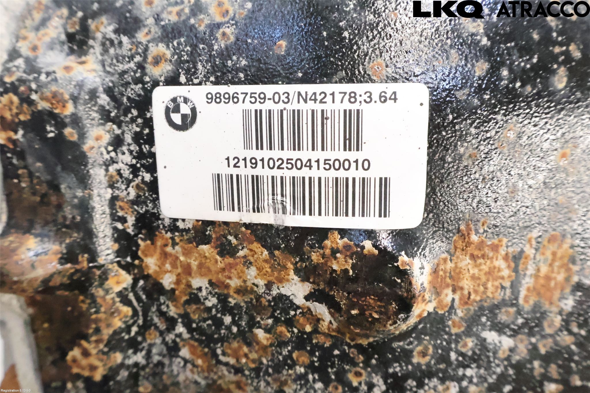BMW X5 G05 18- Bakväxel-Diff